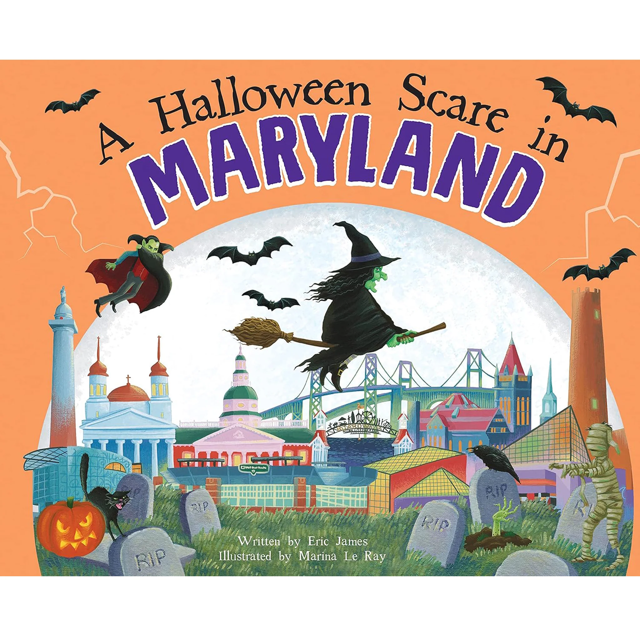 A Halloween Scare in Maryland Children's Book
