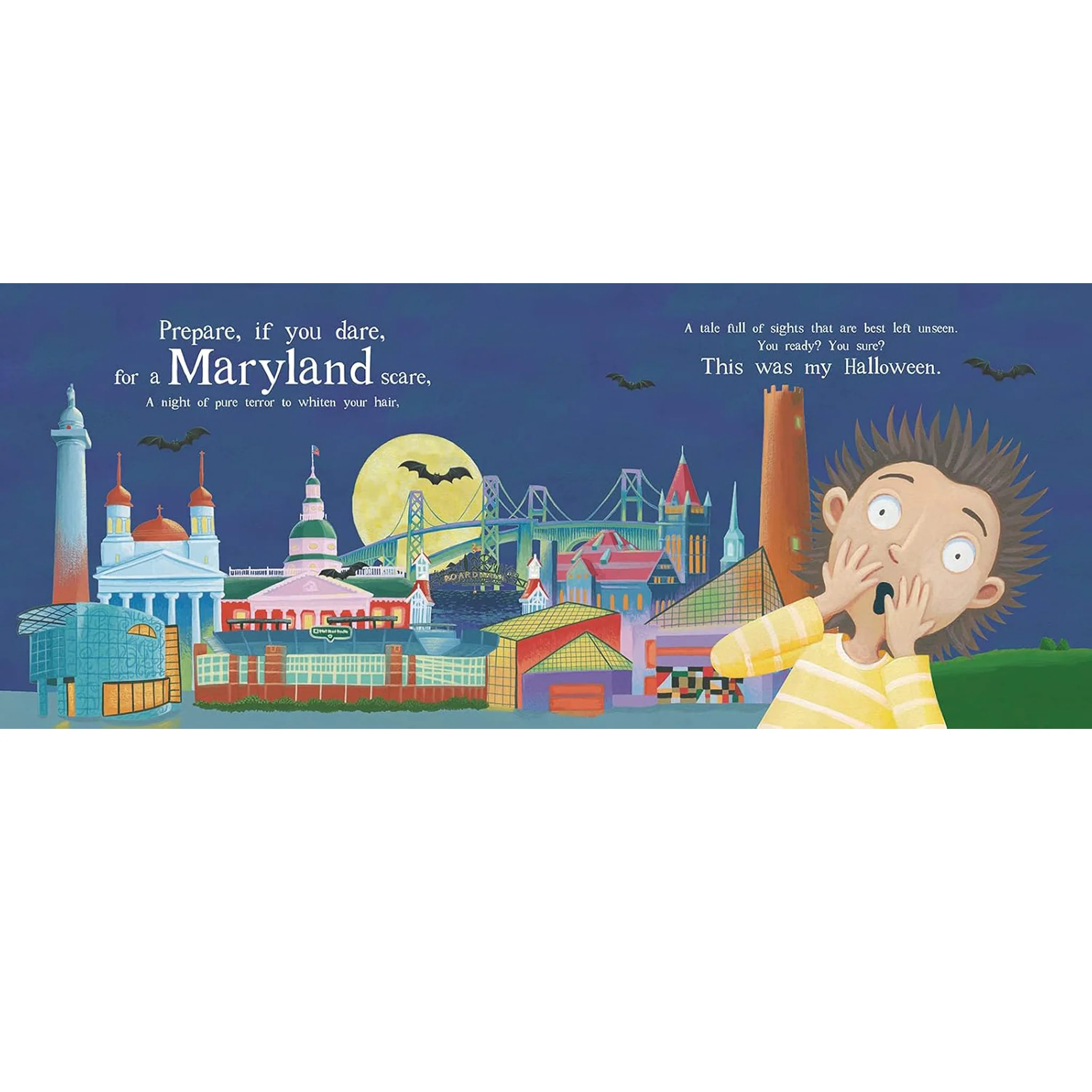 A Halloween Scare in Maryland Children's Book - Image 2