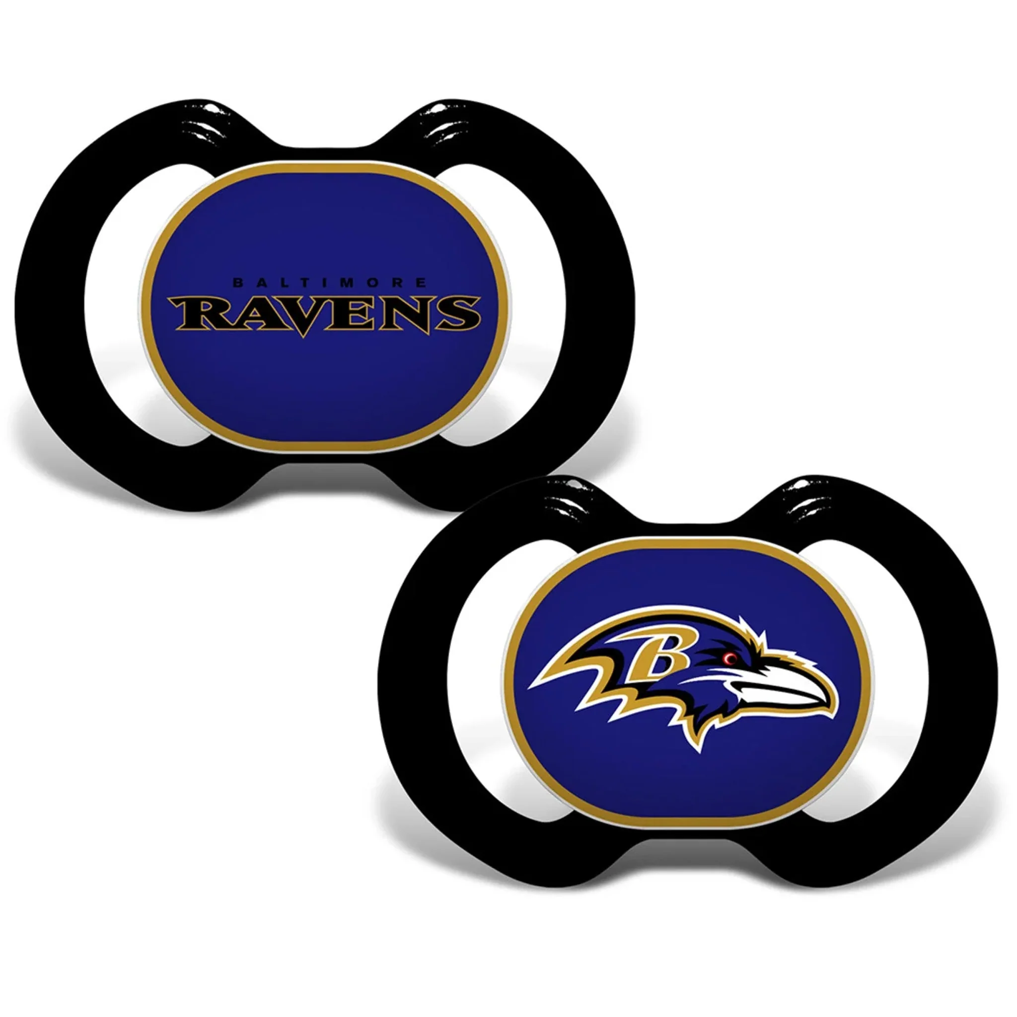 Baltimore Ravens Baby Pacifier Set