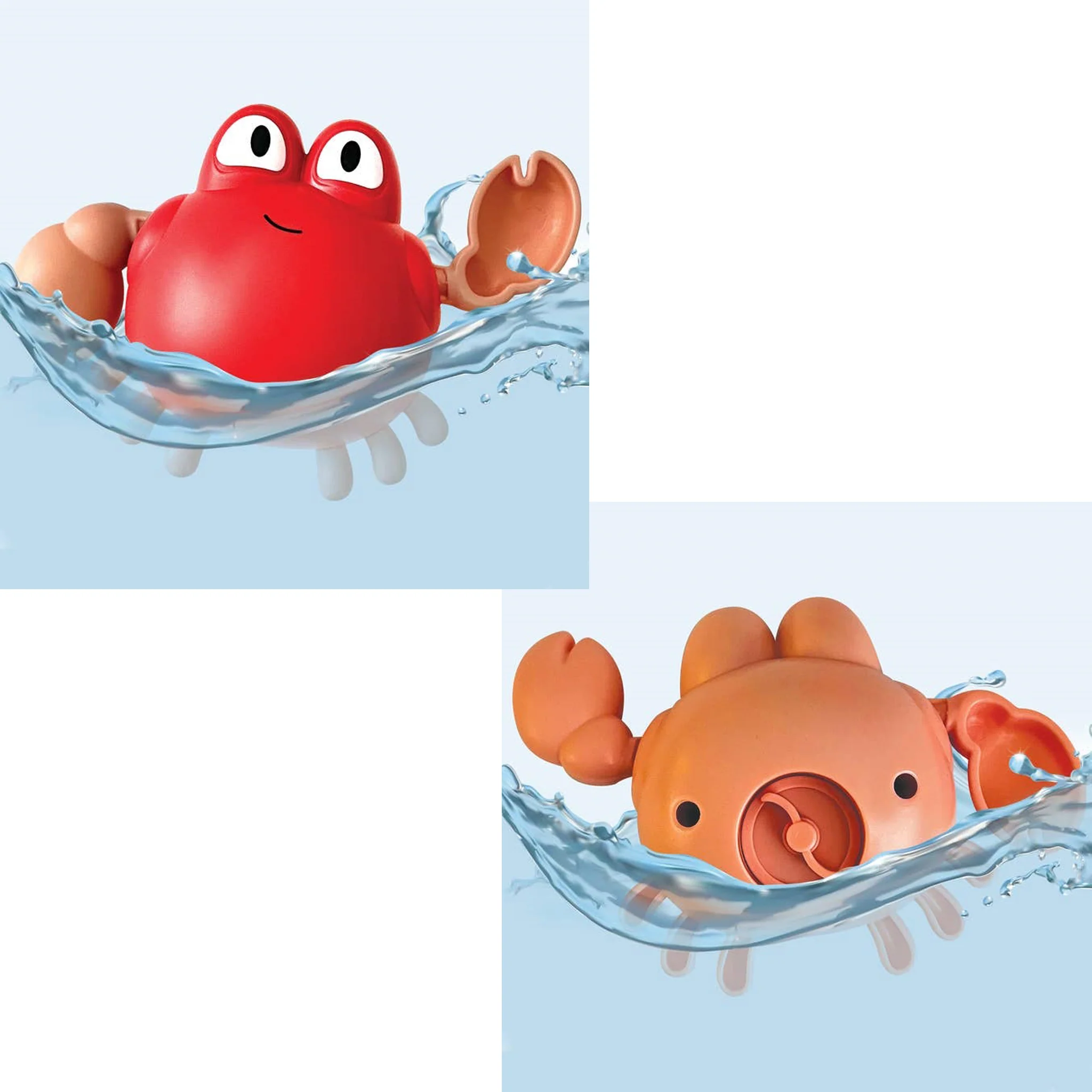 Bath Time For Little Crab - Swimming Crab Toy and Book - Image 5