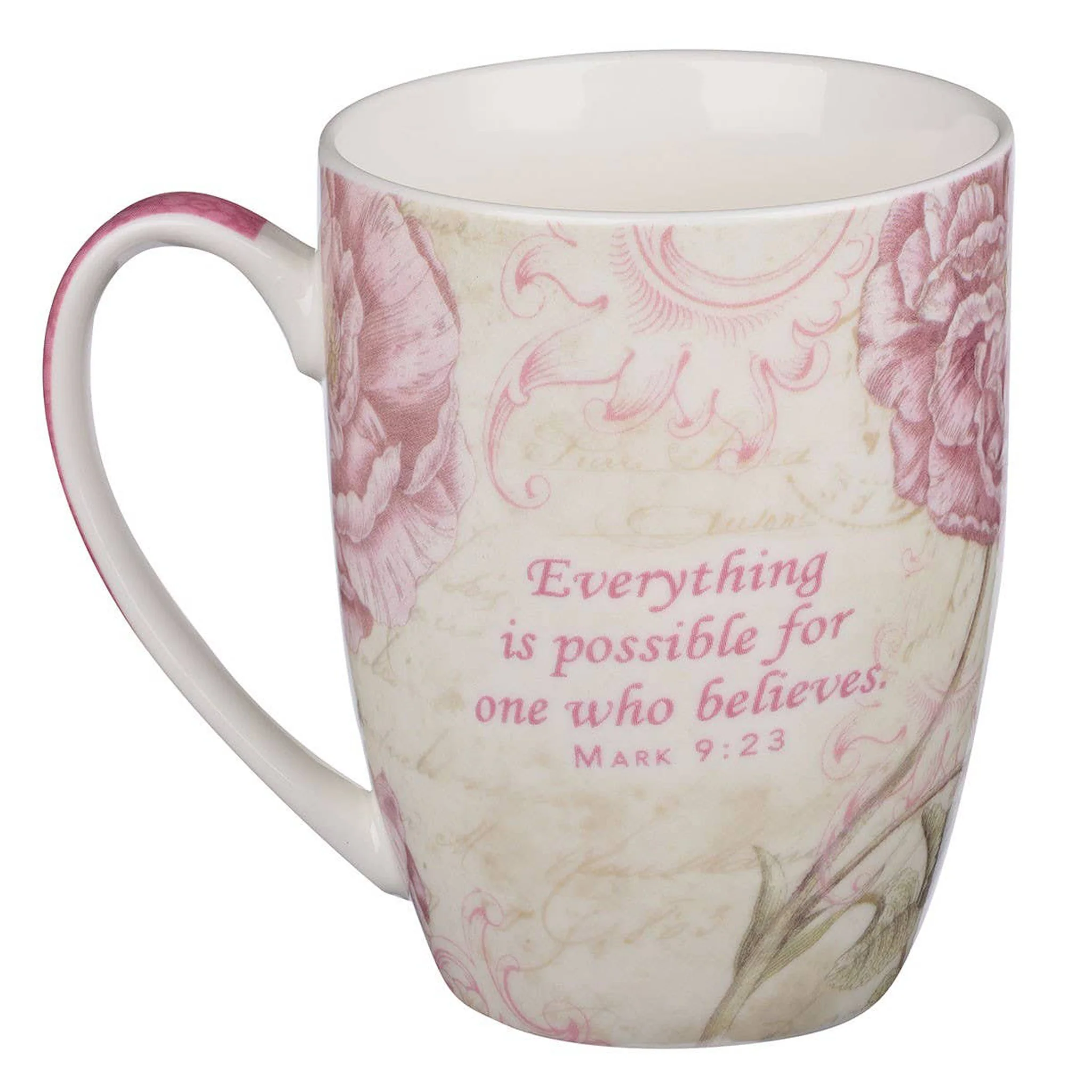 Believe Everything Is Possible Butterfly Coffee Mug - Image 2