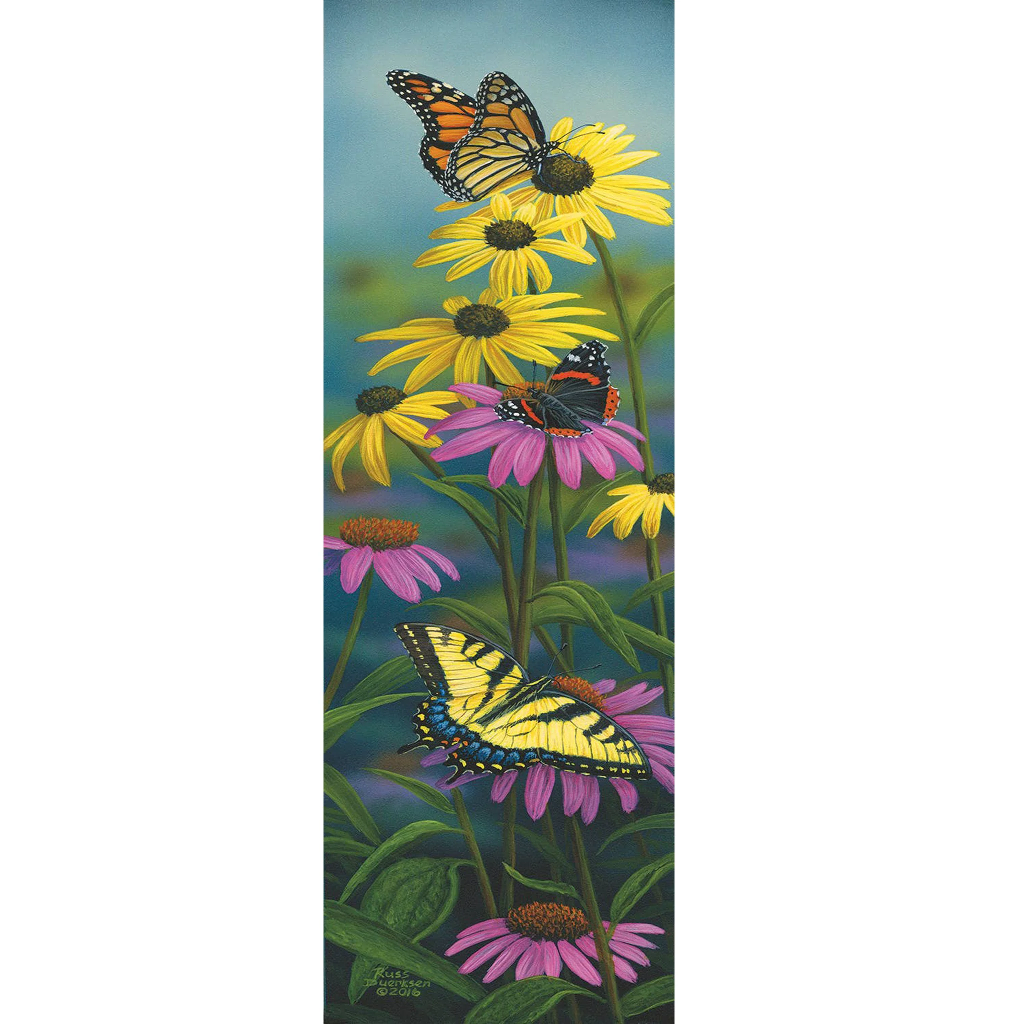 Black-Eyed Susans & Coneflowers 500 Piece Puzzle - Image 2