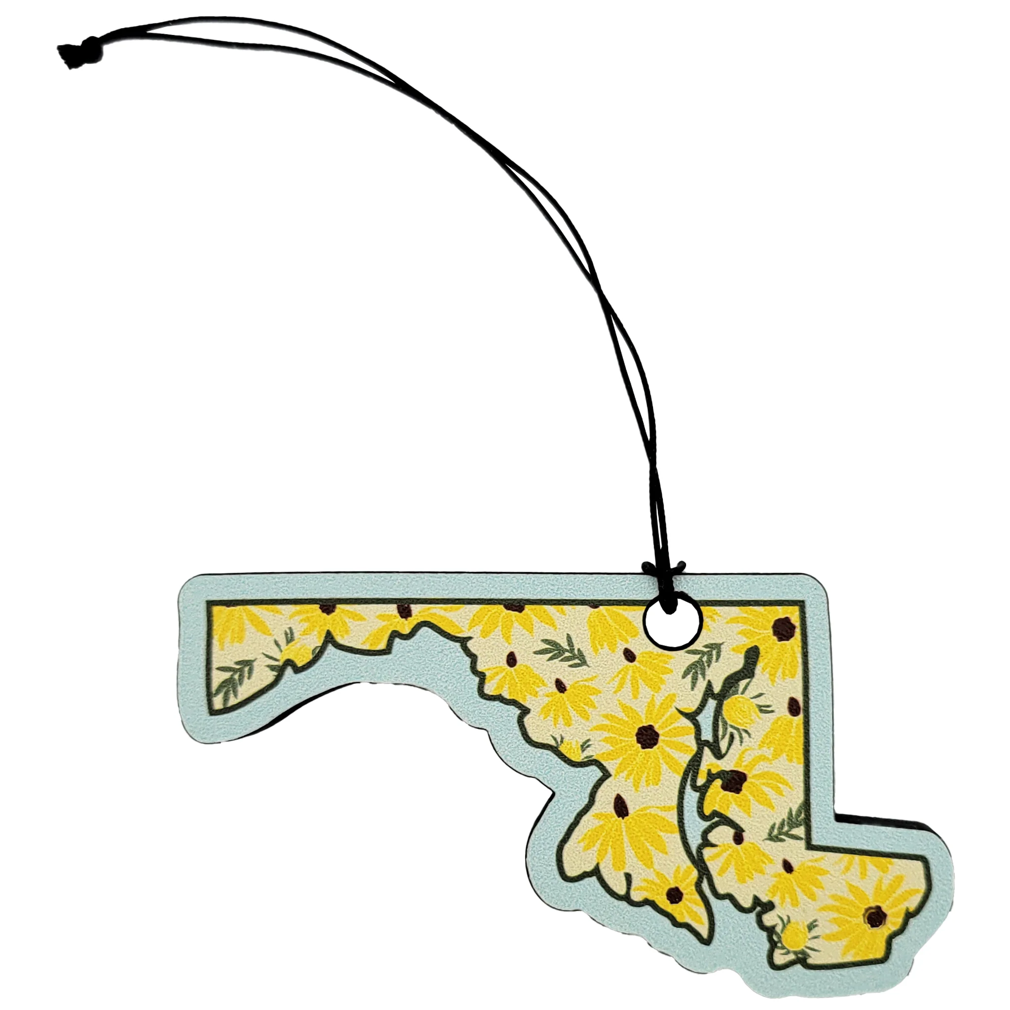 Maryland State Shaped Black Eyed Susans Ornament - Image 2