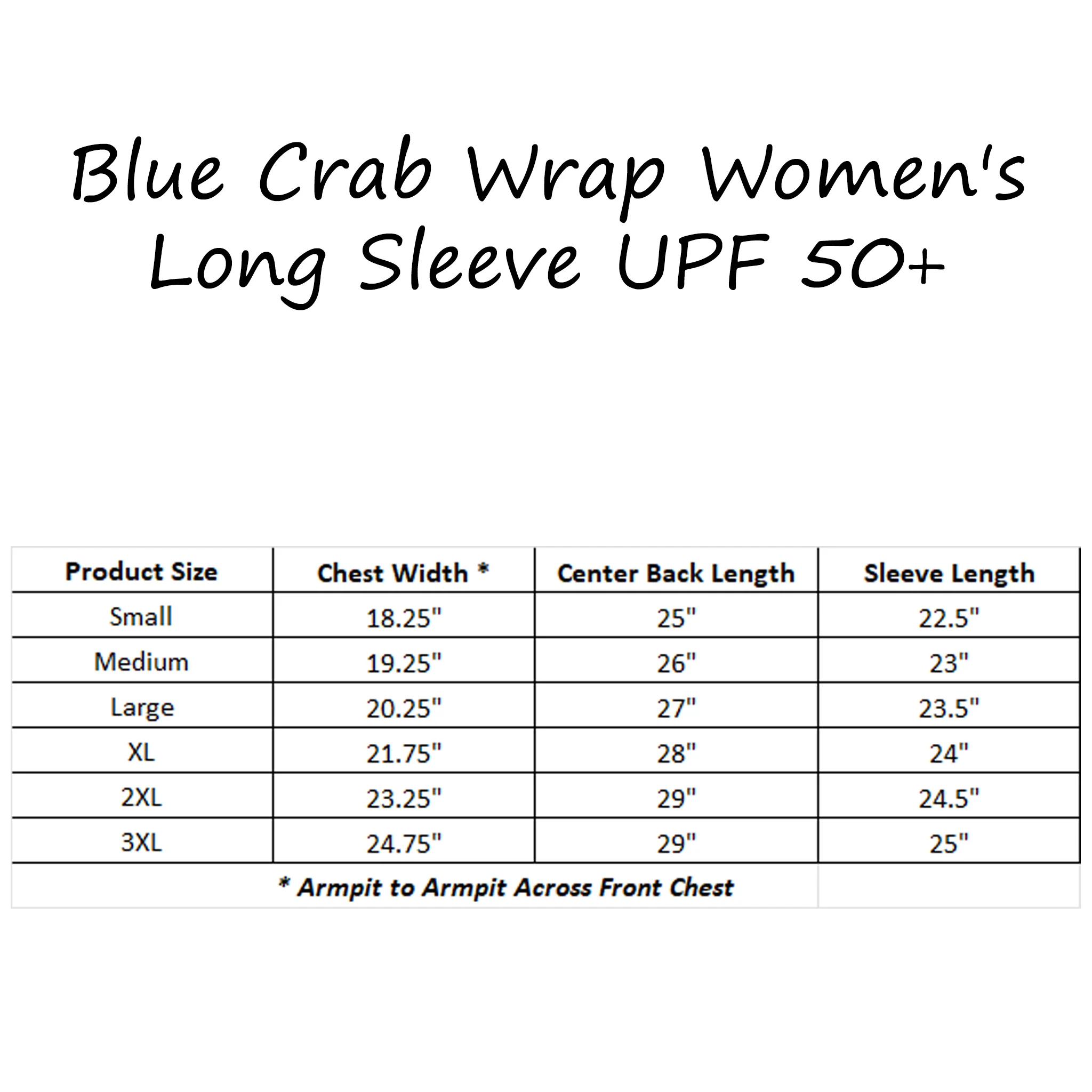 Blue Crab Wrap Women's Long Sleeve UPF 50+ Shirt - Image 3