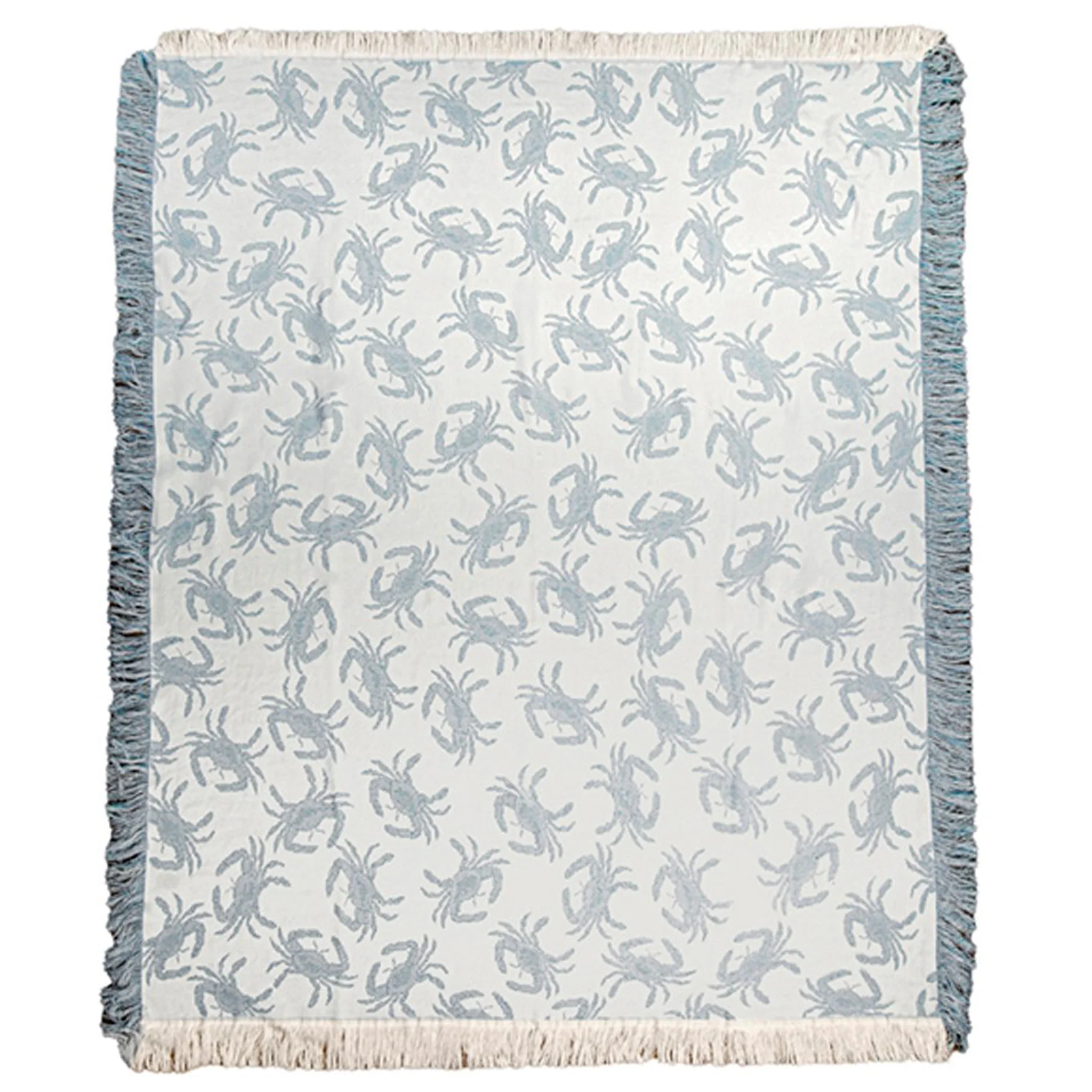 Blue Crabs Throw Blanket