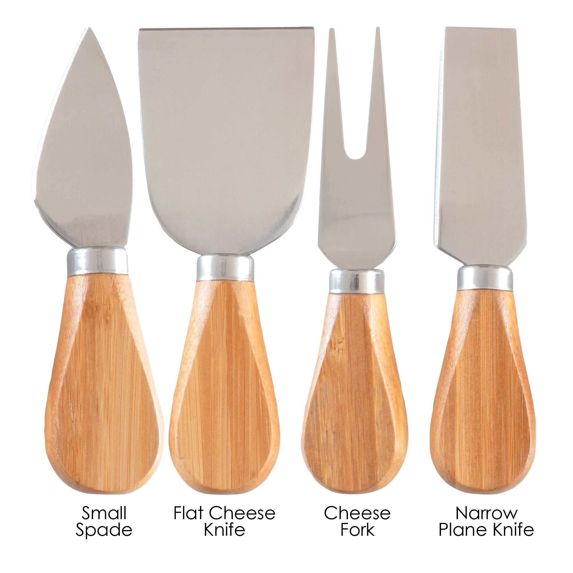 Cheese Tools Bamboo Set of 4 Boxed - Image 4