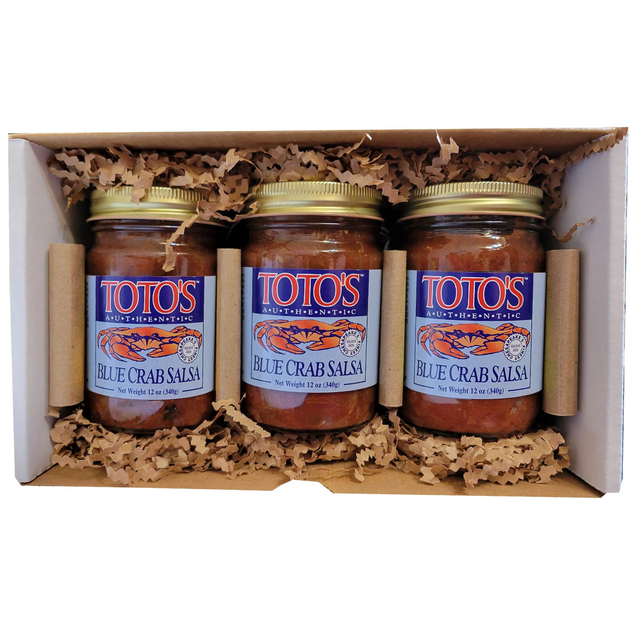 Crab Salsa 3 Jar Gift Box - Image 2
