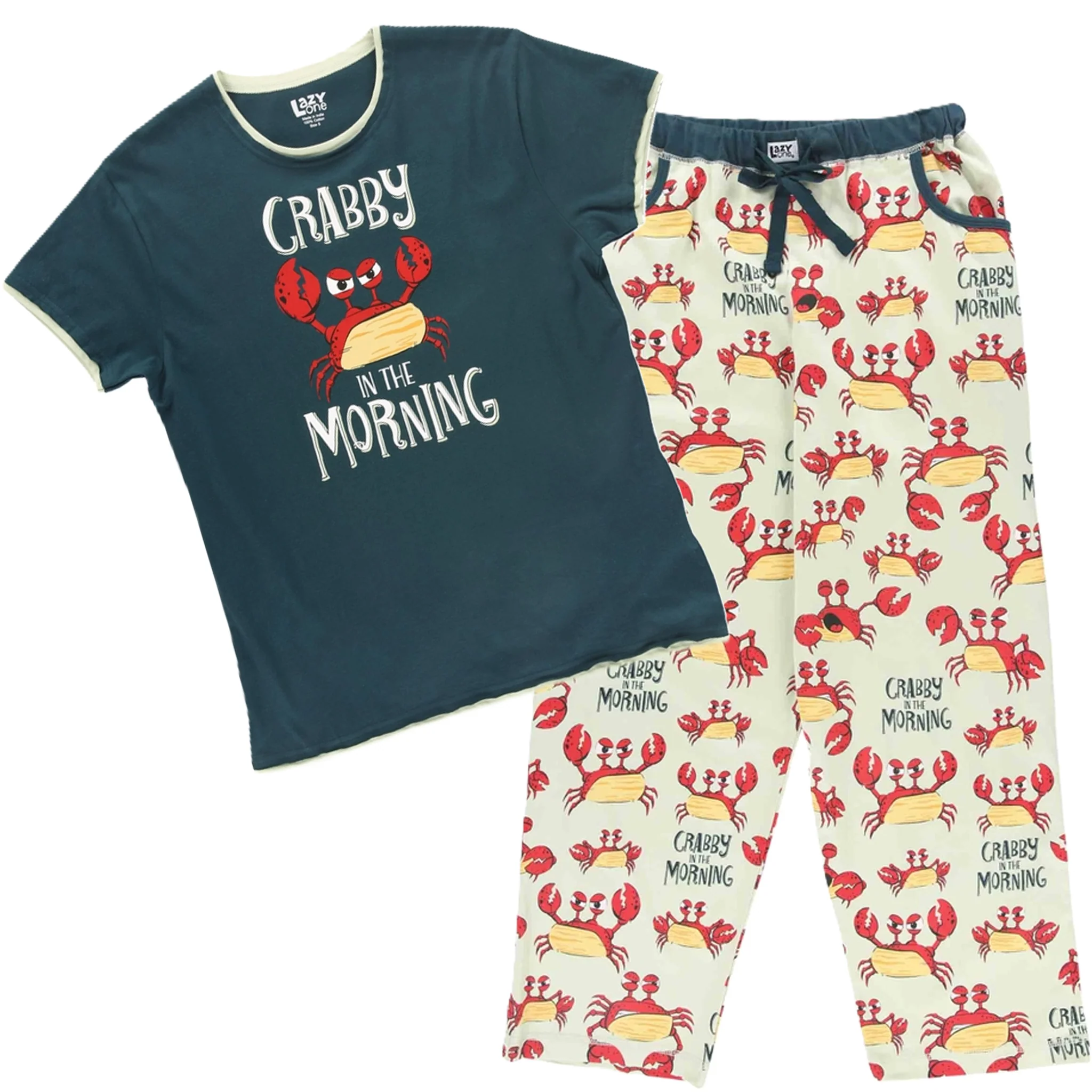 Crabby In The Morning Women's Pajama Pants - Image 8