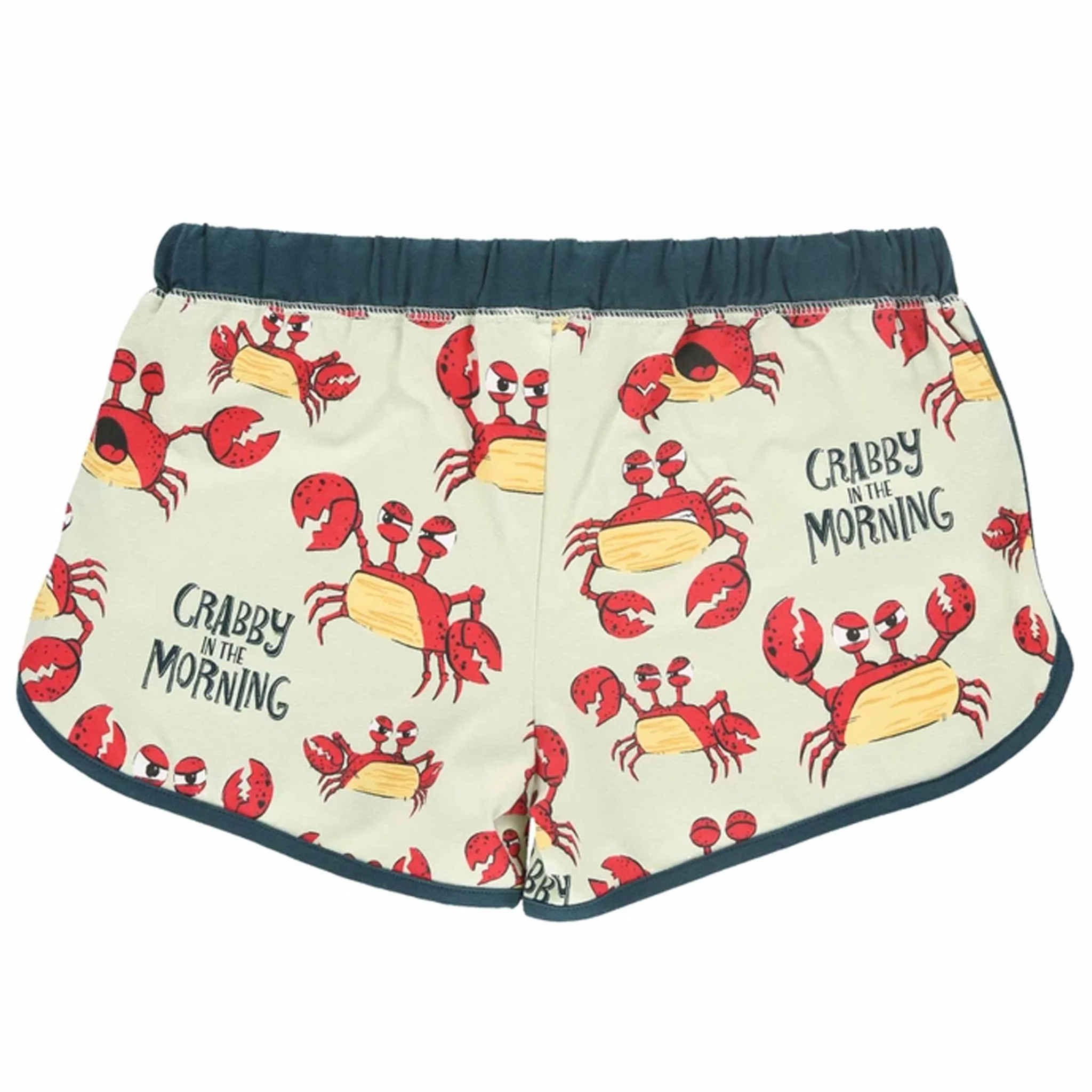 Crabby In The Morning Women's Pajama Shorts - Image 2