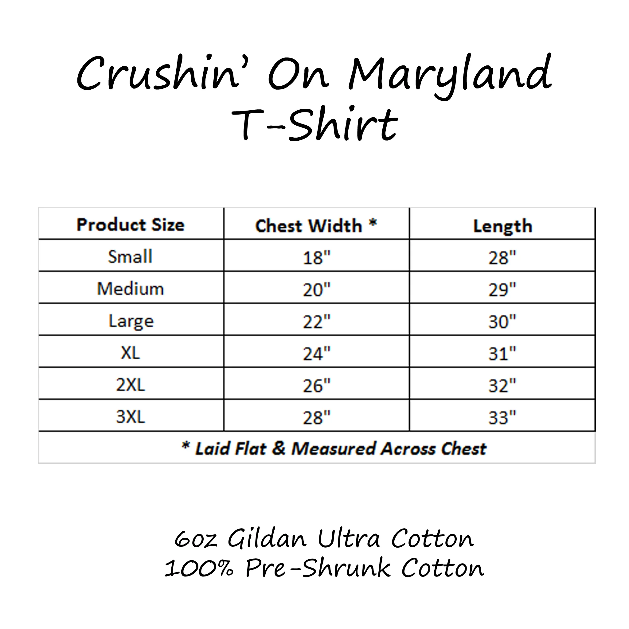 Crushin' On Maryland Orange Crush Blue T-Shirt - Image 4
