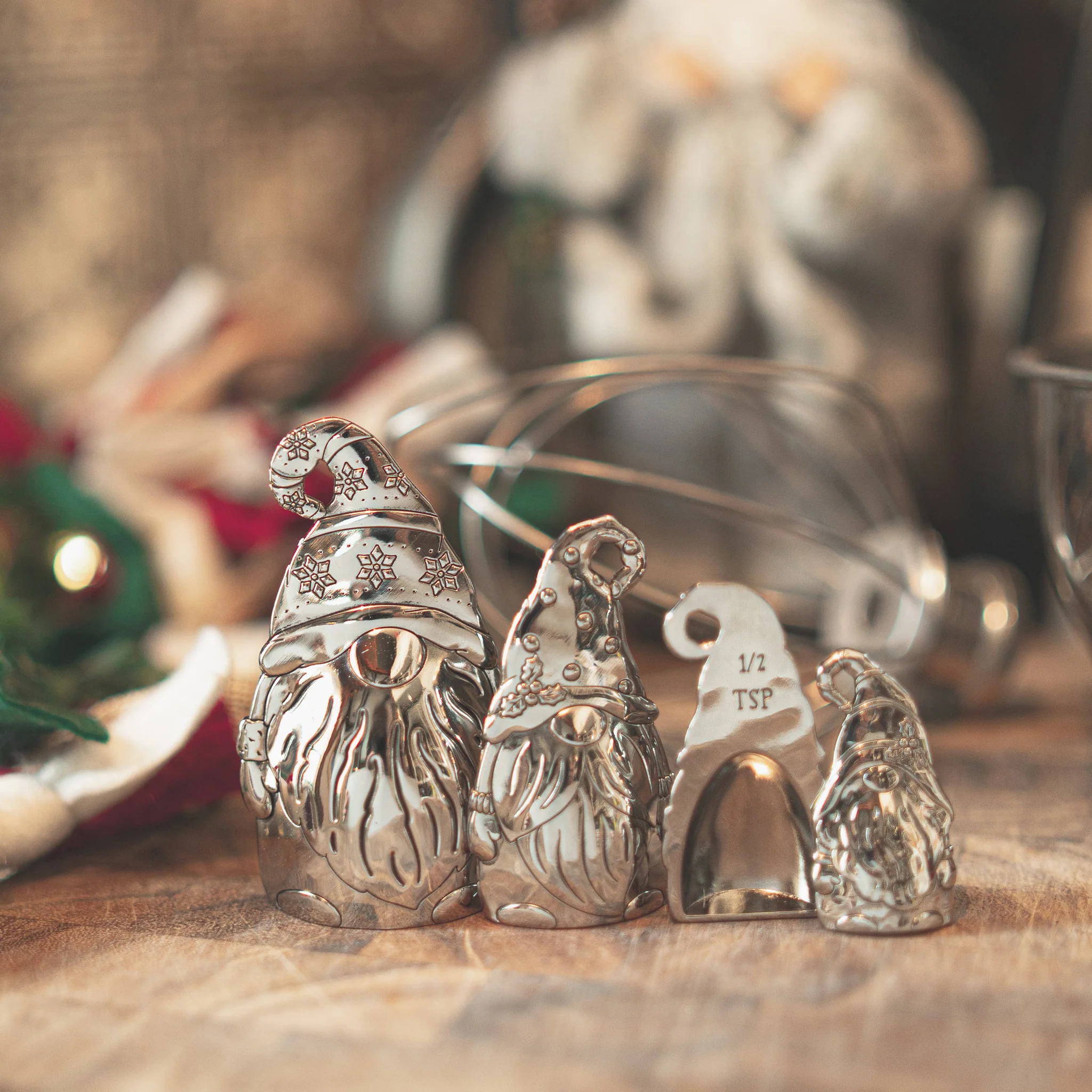 Gnome Measuring Spoons Sitters Set of 4 - Image 4