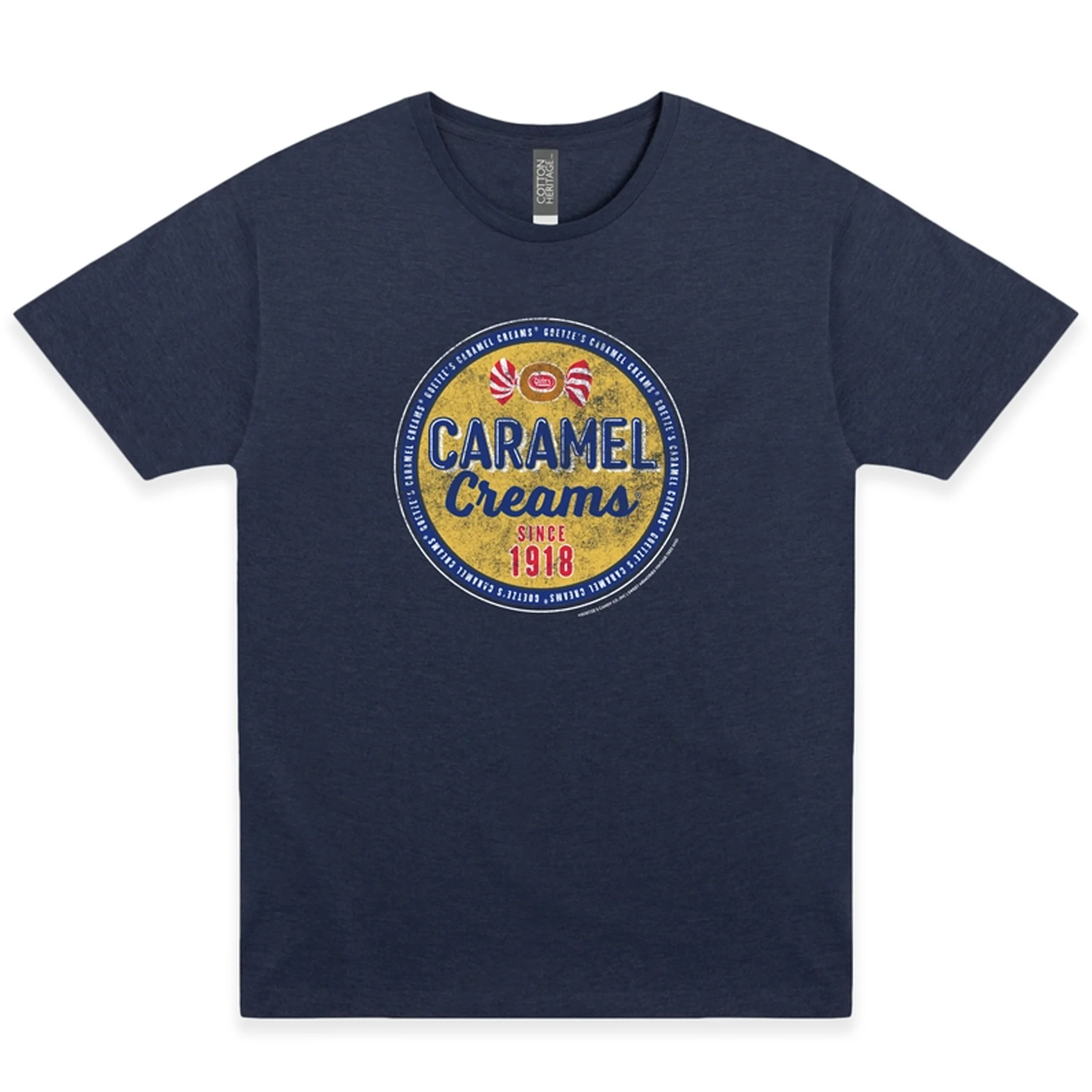 Goetze's Caramel Creams 1918 Adult T-Shirt