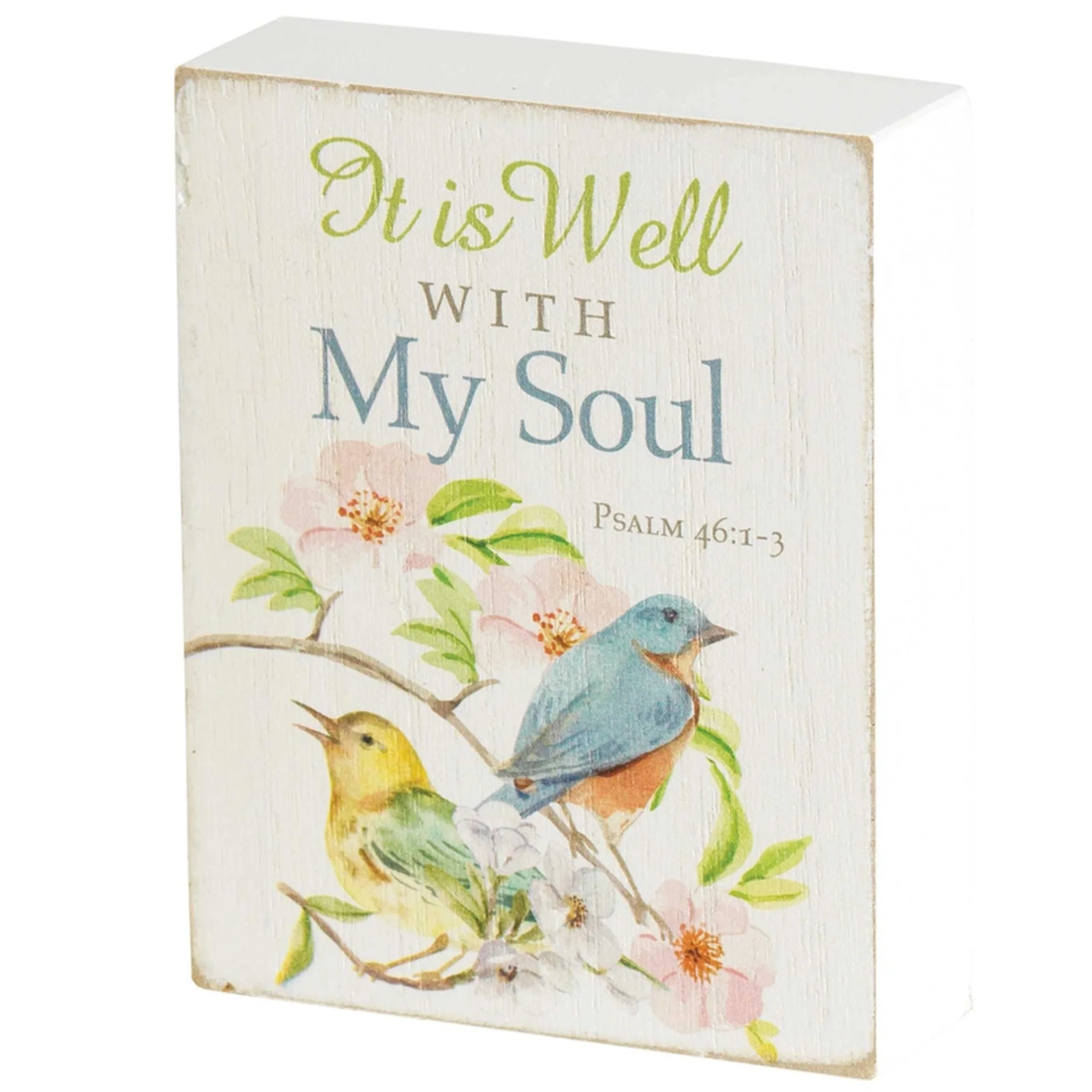 It Is Well With My Soul Tabletop Wood Block - Image 2