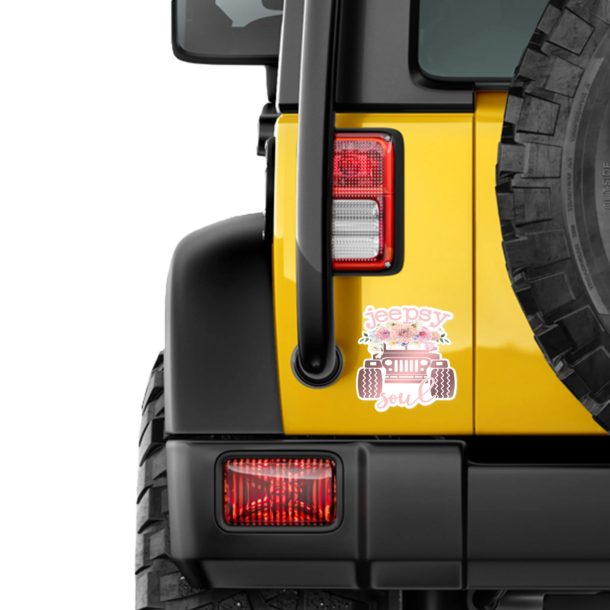 Jeepsy Soul Die Cut Vinyl Sticker - Image 2