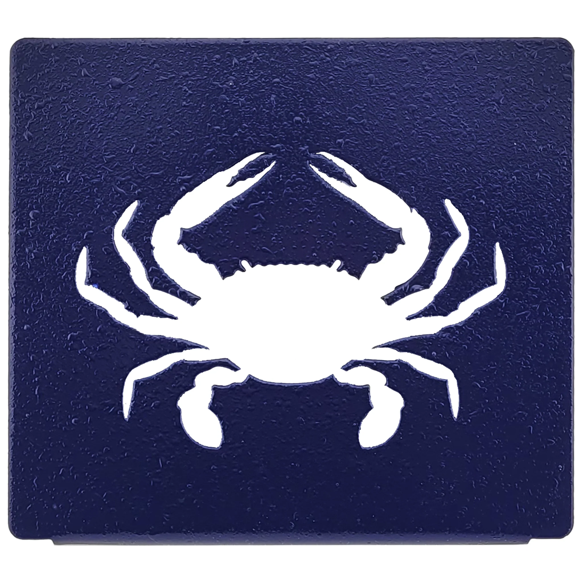 Laser Cutout Crab Steel Napkin Holder - Blue or Red - Image 2