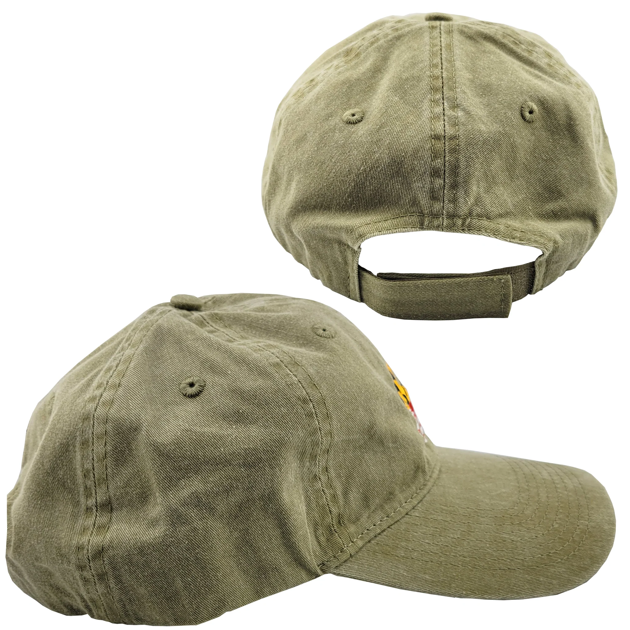 Maryland Flag Crab Embroidered Baseball Hat Assorted Colors - Image 5