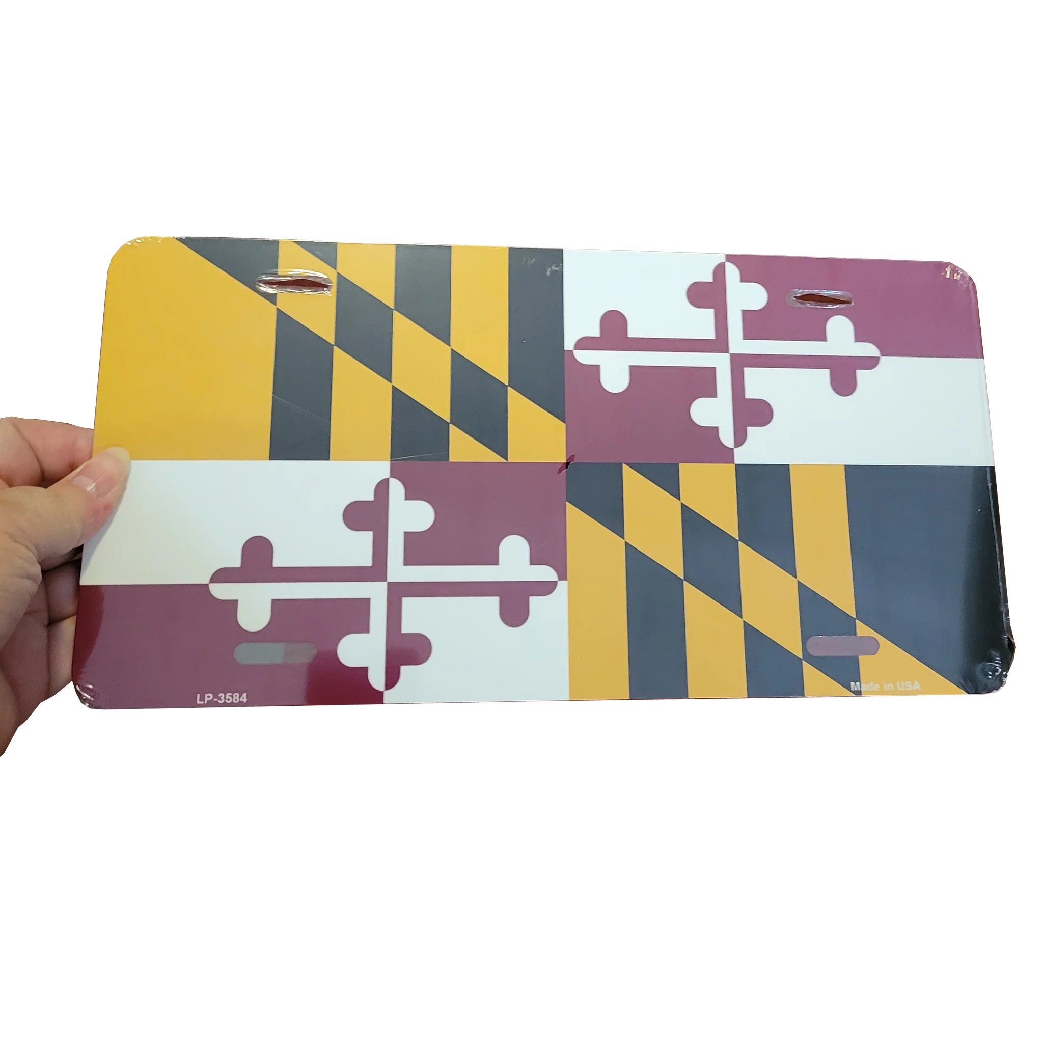 Maryland Flag License Plate - Image 2