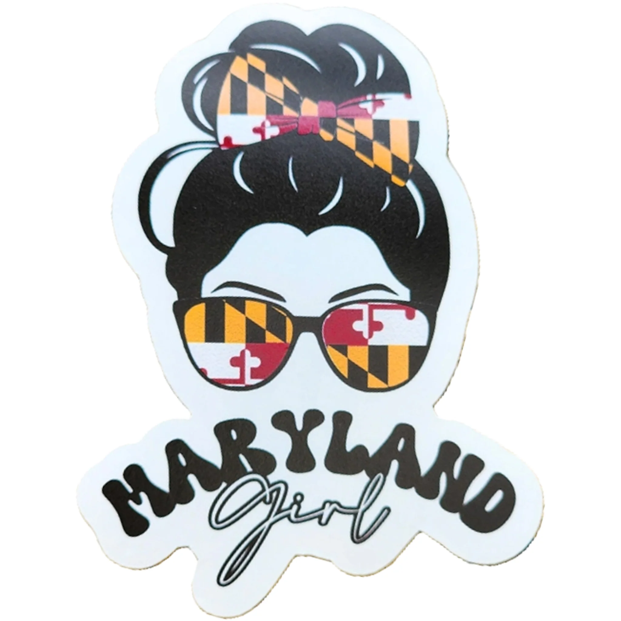 Maryland Girl Die Cut Vinyl Stickers Assorted Designs - Image 3