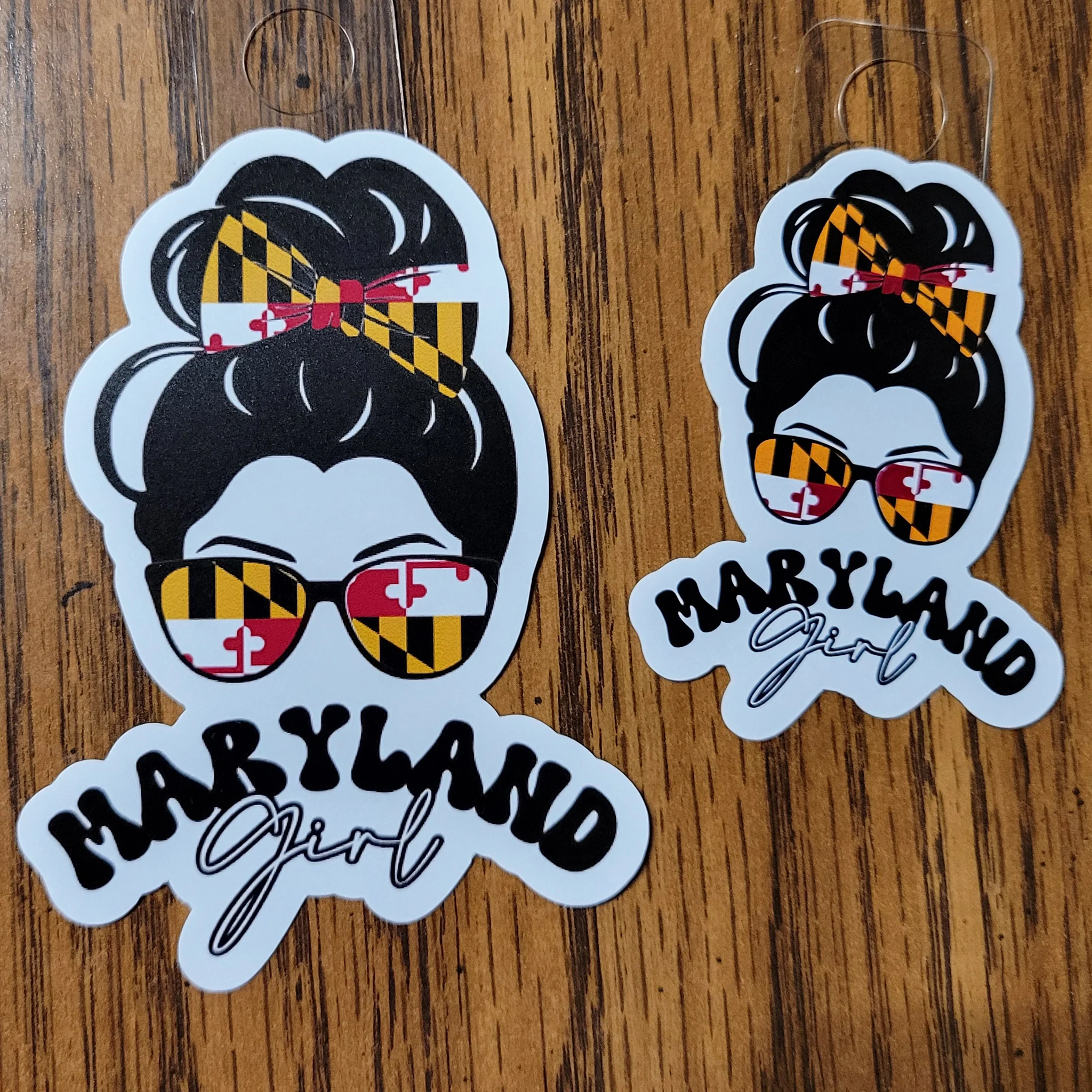 Maryland Girl Die Cut Vinyl Stickers Assorted Designs - Image 8
