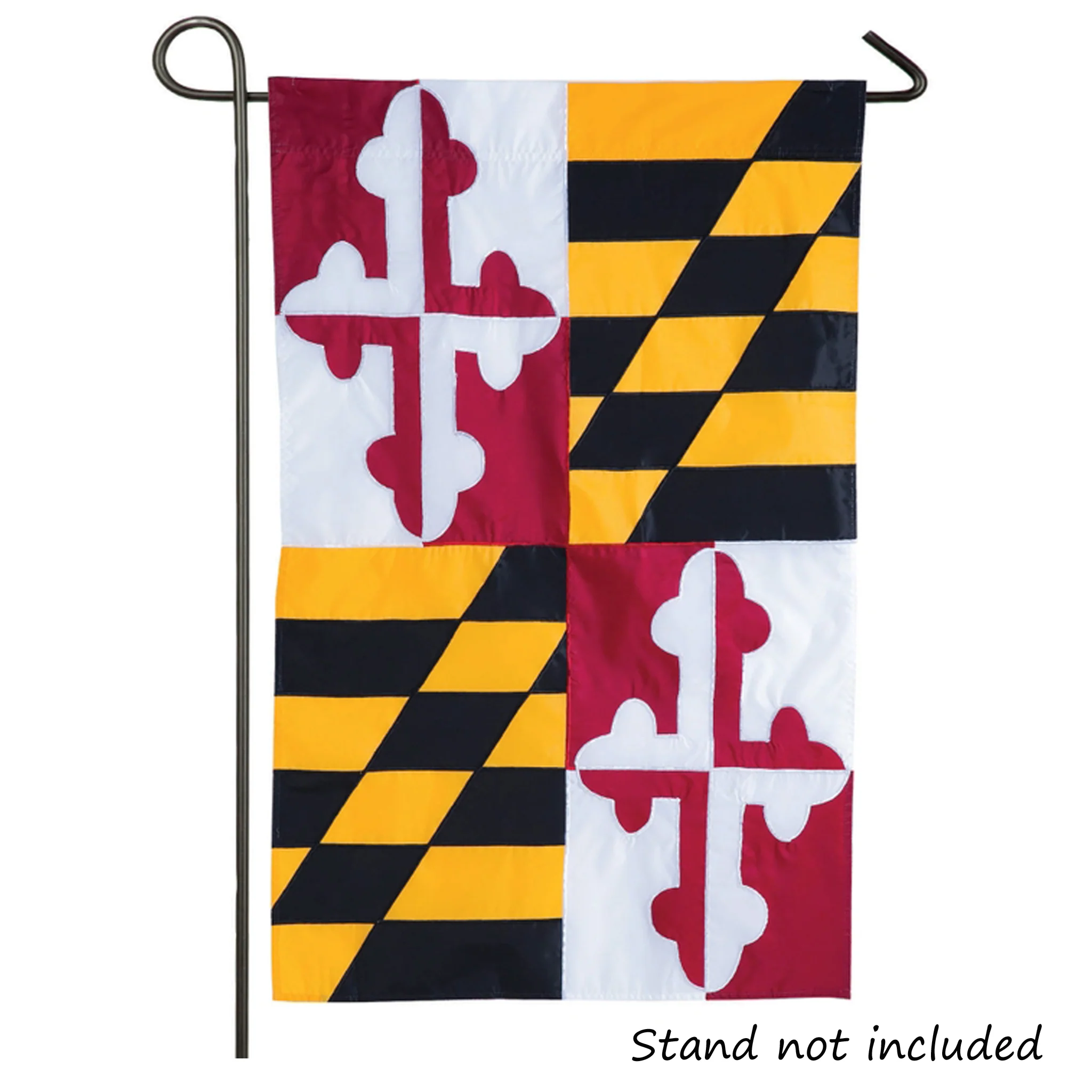 Maryland State Flag Appliqued (Sleeve) - Image 2