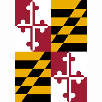 Maryland State Flag (Sleeve) Custom Decor