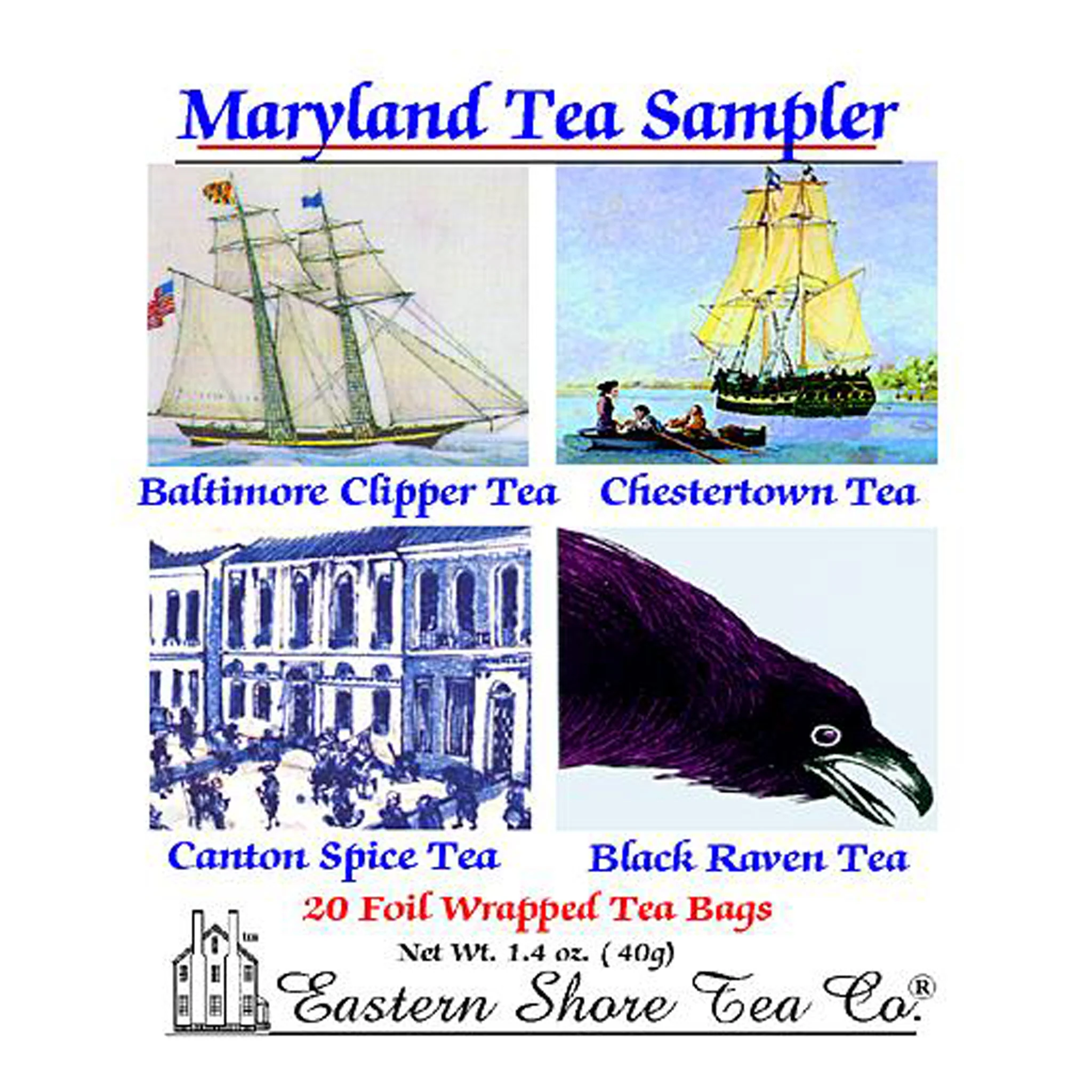 Maryland Tea Bags Sampler