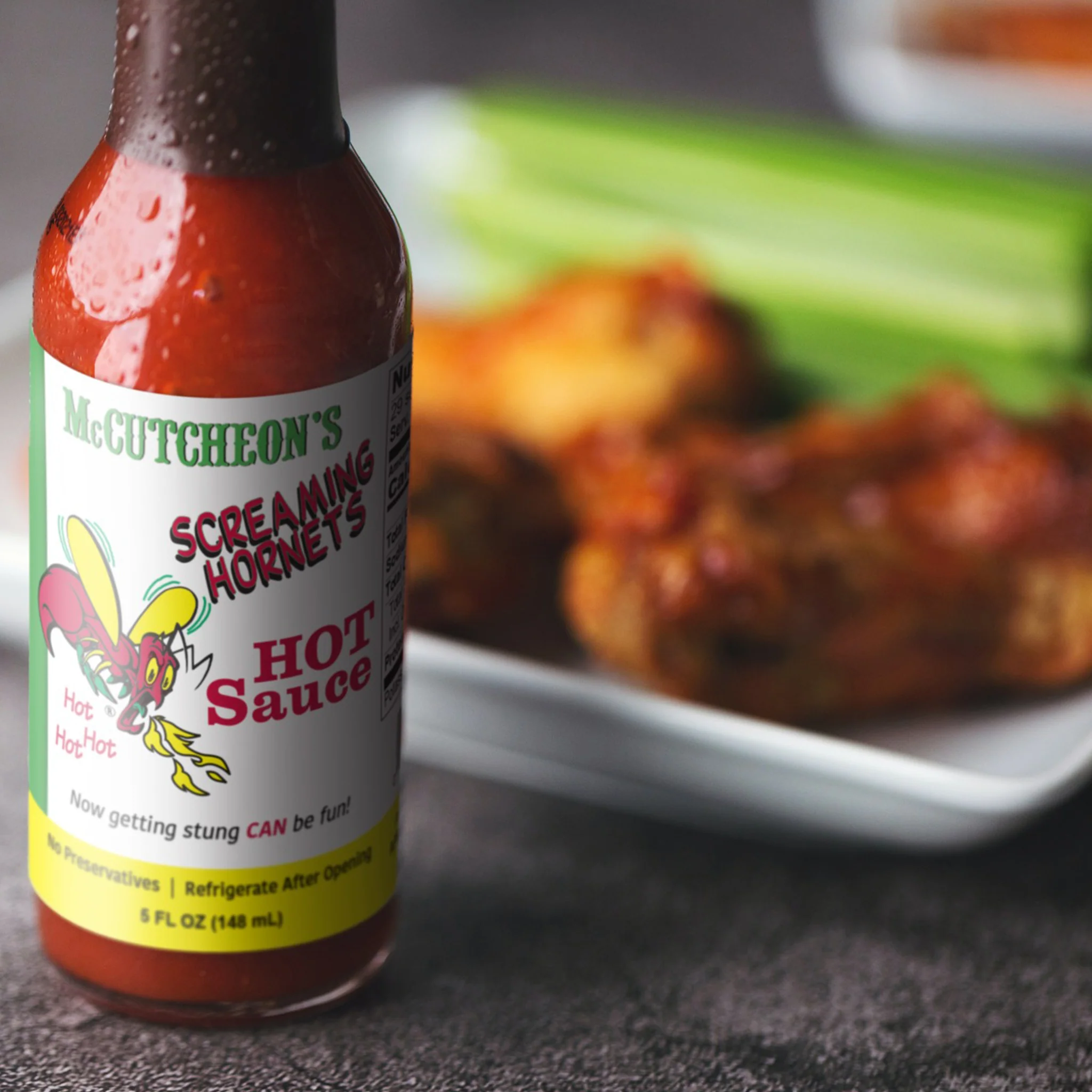 McCutcheon's Screaming Hornets Hot Sauce 5oz. - Image 3
