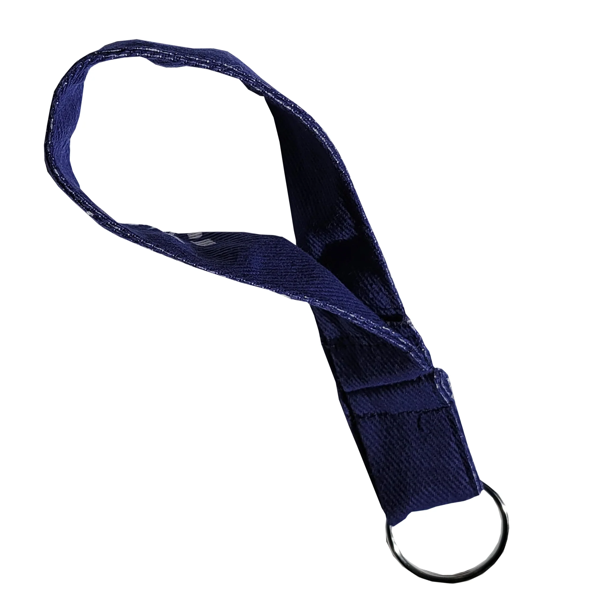 Navy & White Crabs Keys Wristlet - Image 2