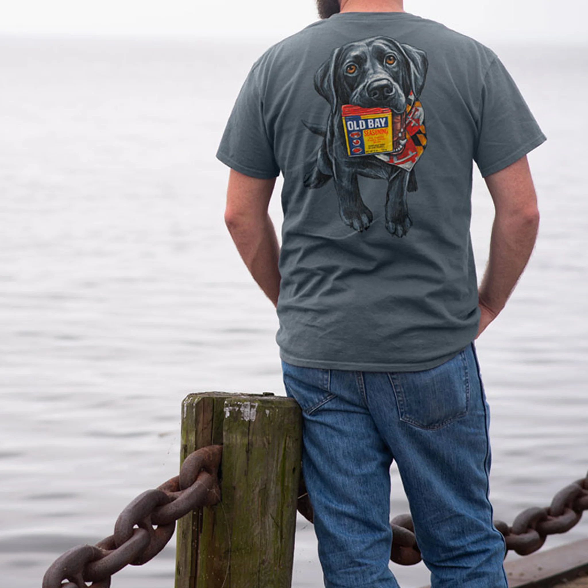 Old Bay Seasoning Good Boy T-Shirt - Image 3