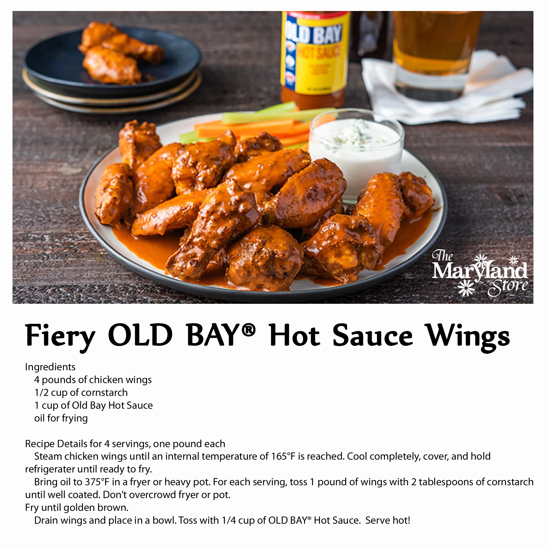 Old Bay Hot Sauce 5oz. - Image 3