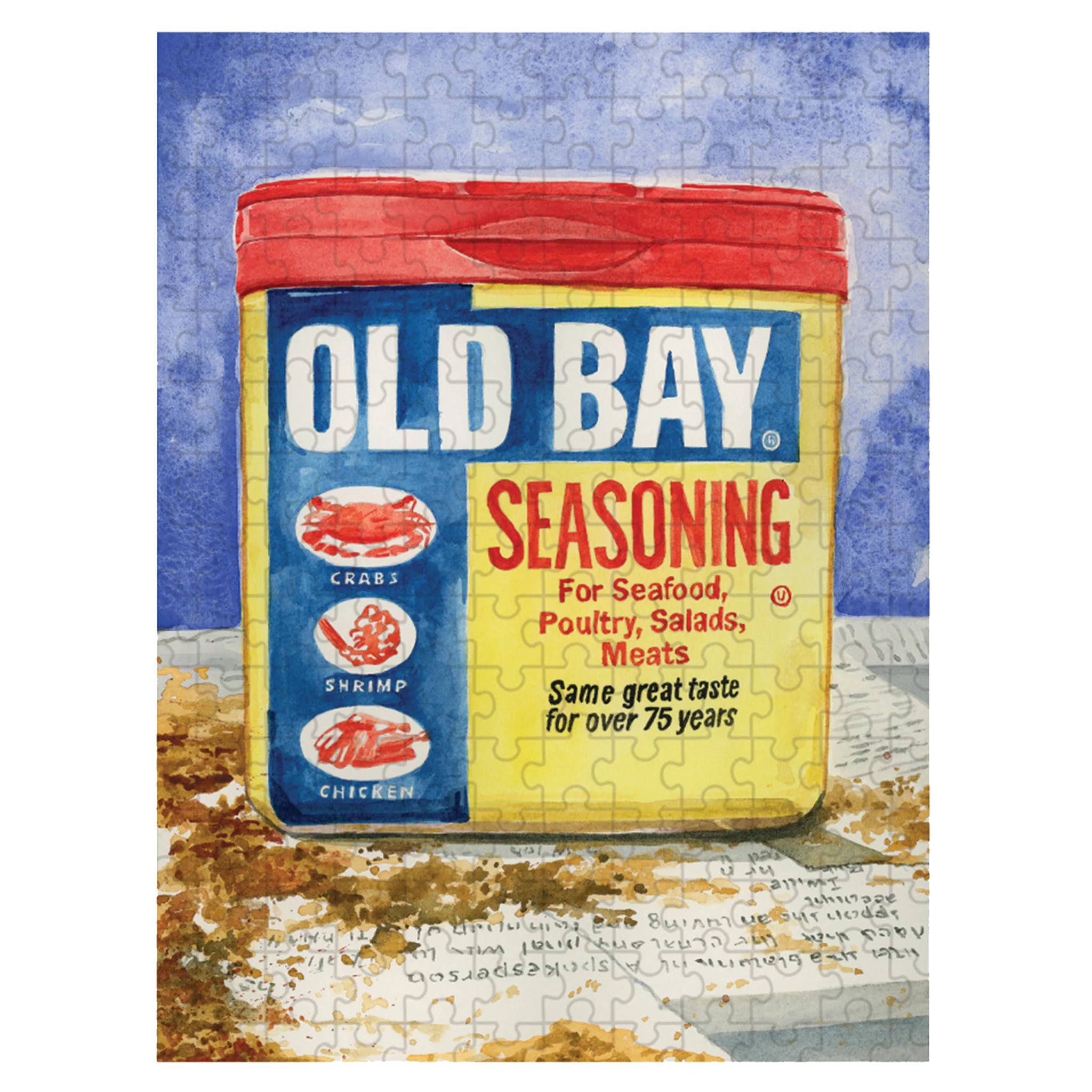 Old Bay Seasoning Can 500 Piece Puzzle