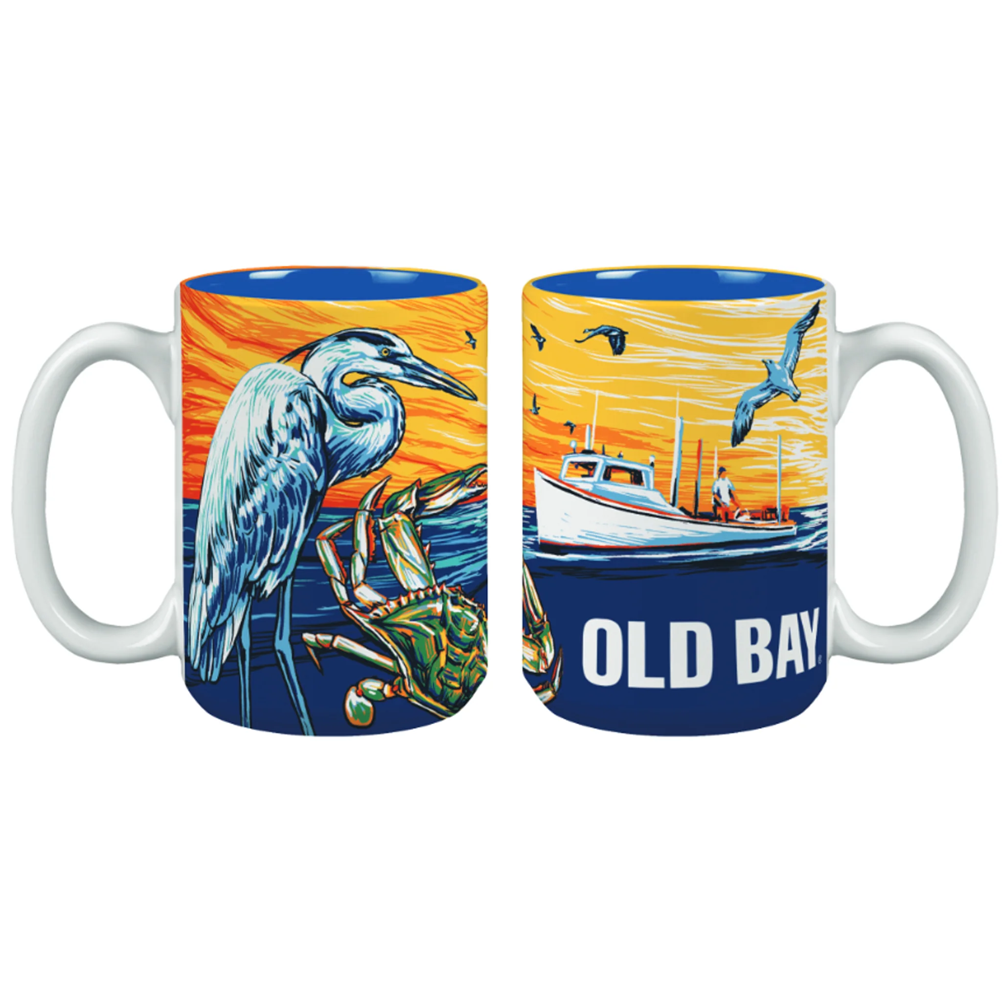 Old Bay Seasoning Scene Coffee Mug - Image 3