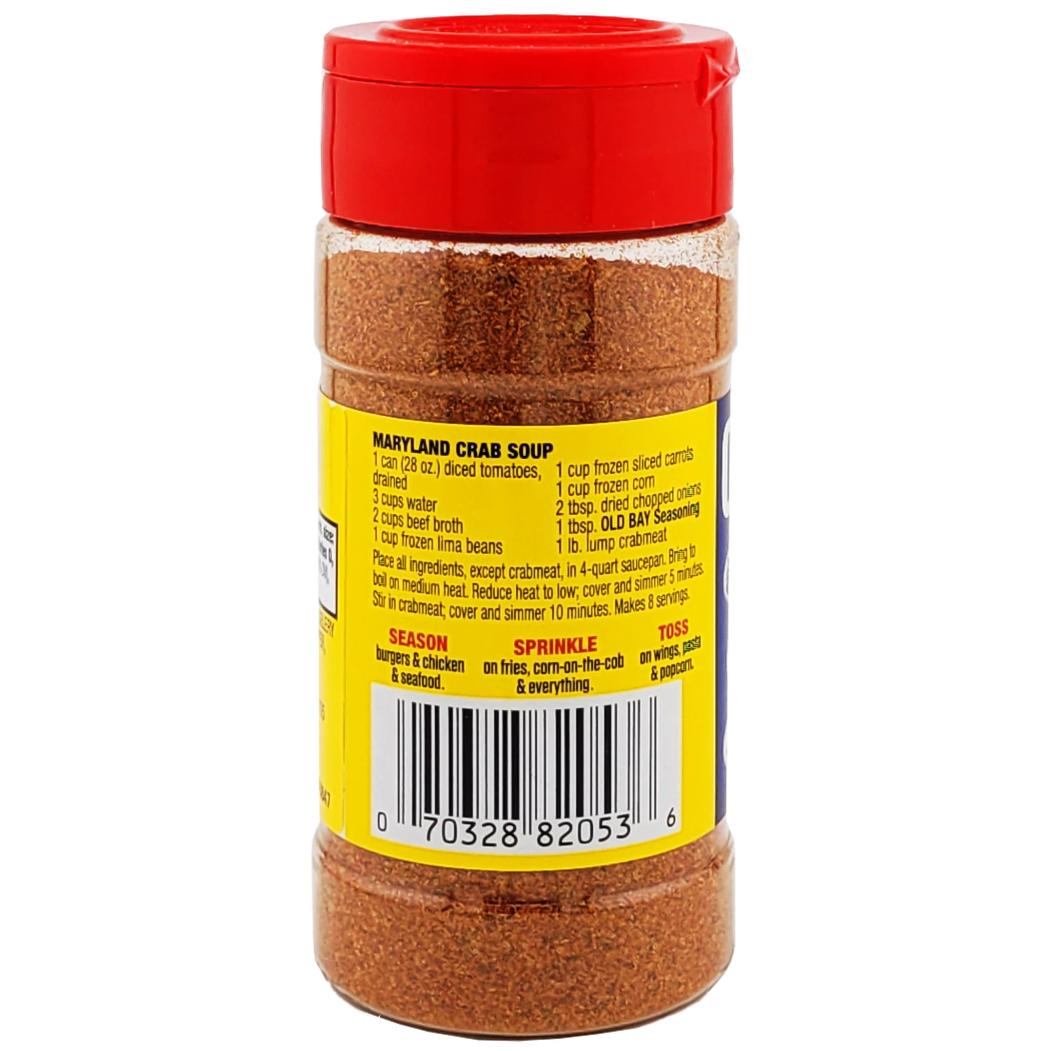 Old Bay Seasoning 2.62oz. Plastic Shaker Bottle - Image 3