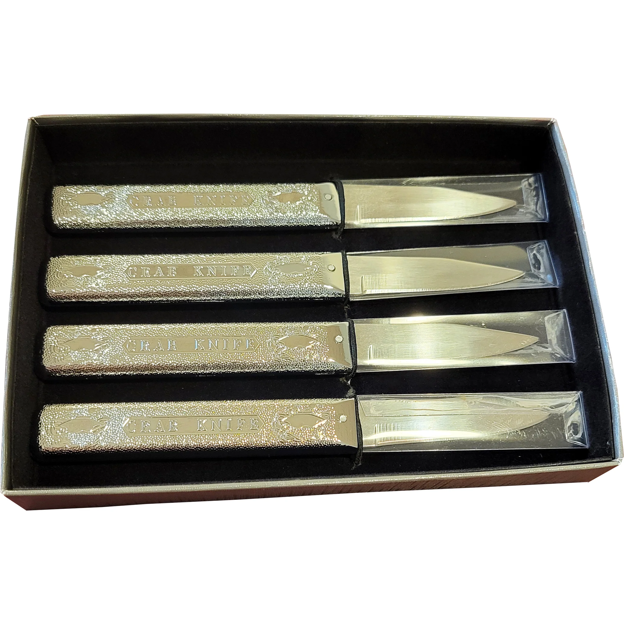 Original Carvel Hall Crab Knife Boxed Set of 4 - Image 3