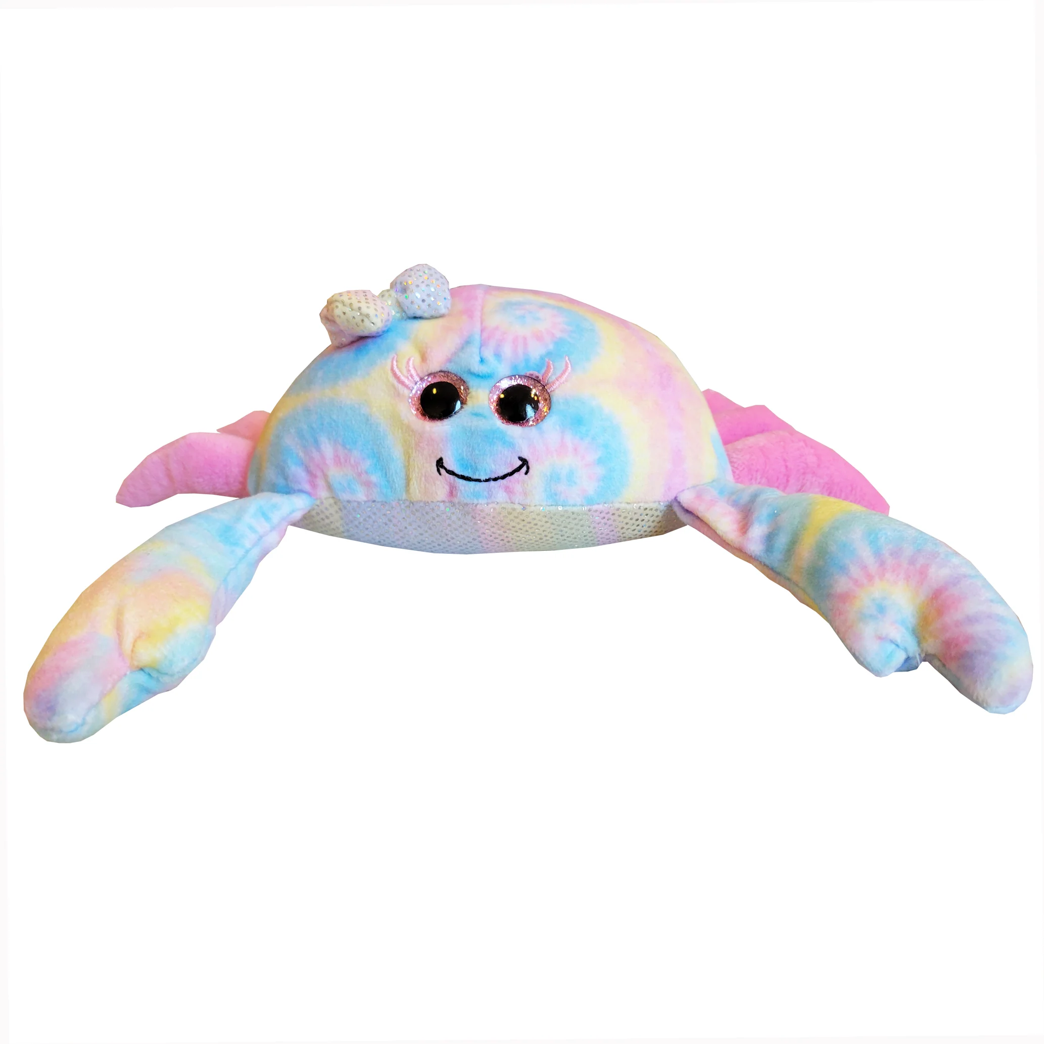 Pastel Tie Dye Crab Plush Toy - Image 2
