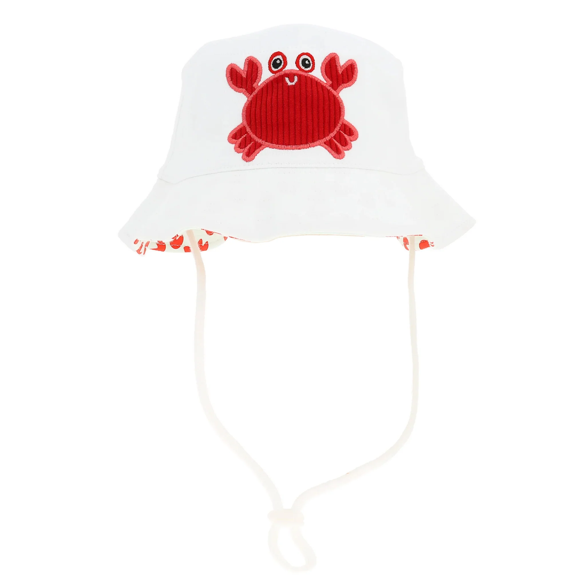 Pinch Perfect Crab Baby Sun Hat - Image 2