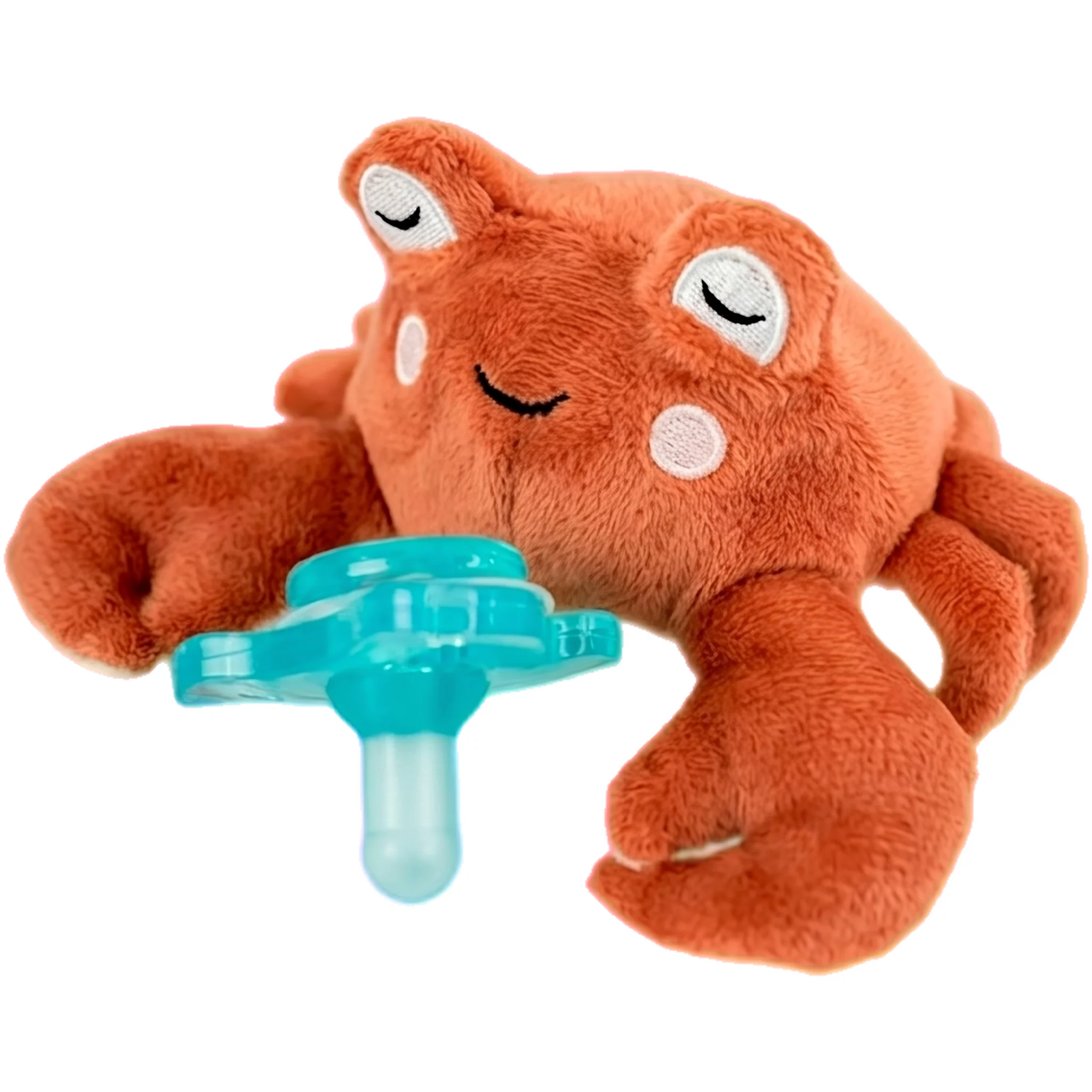 Plush Crab Toy Baby Pacifier Pacibuddy