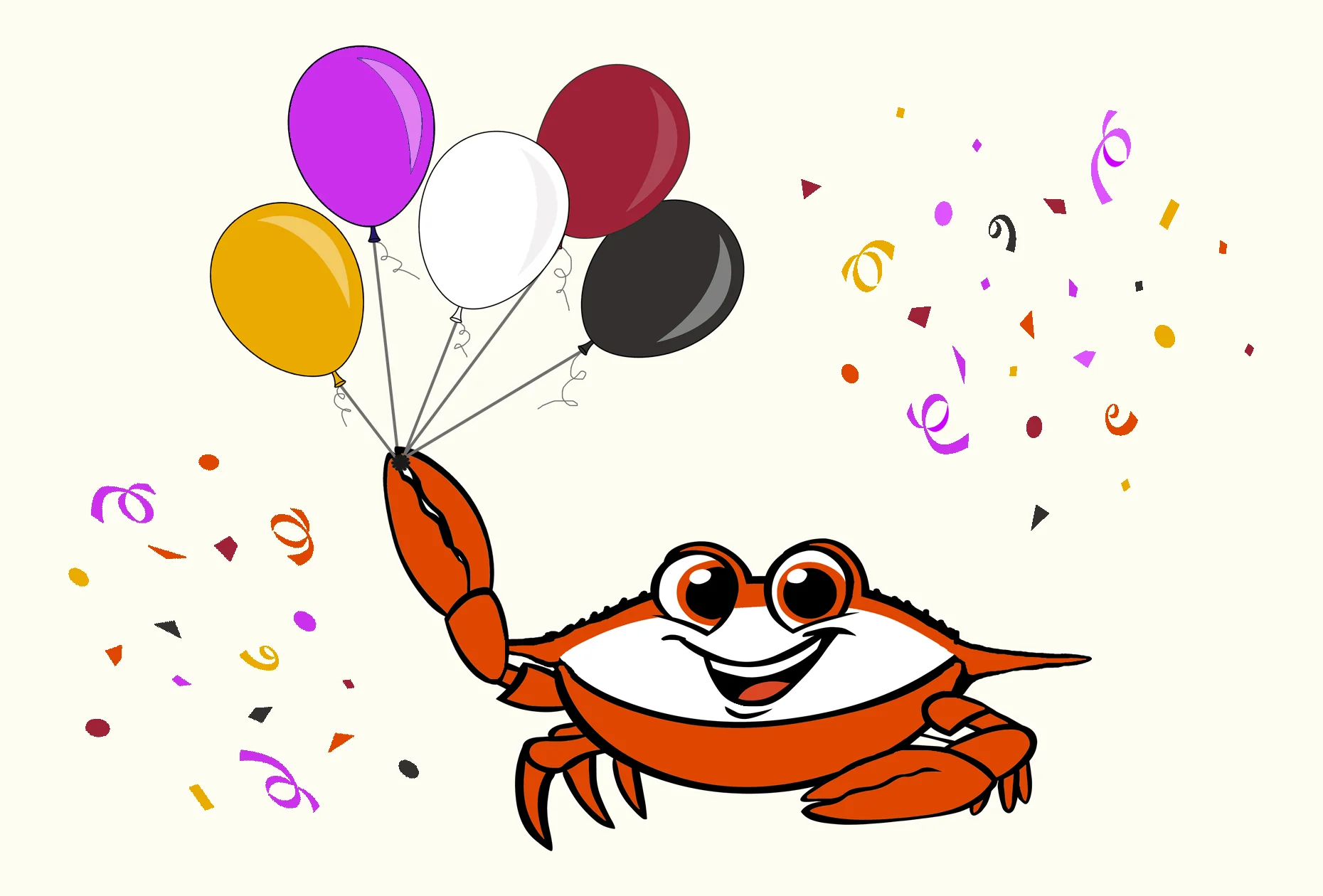 Postcard - Celebration Crab All Occasion