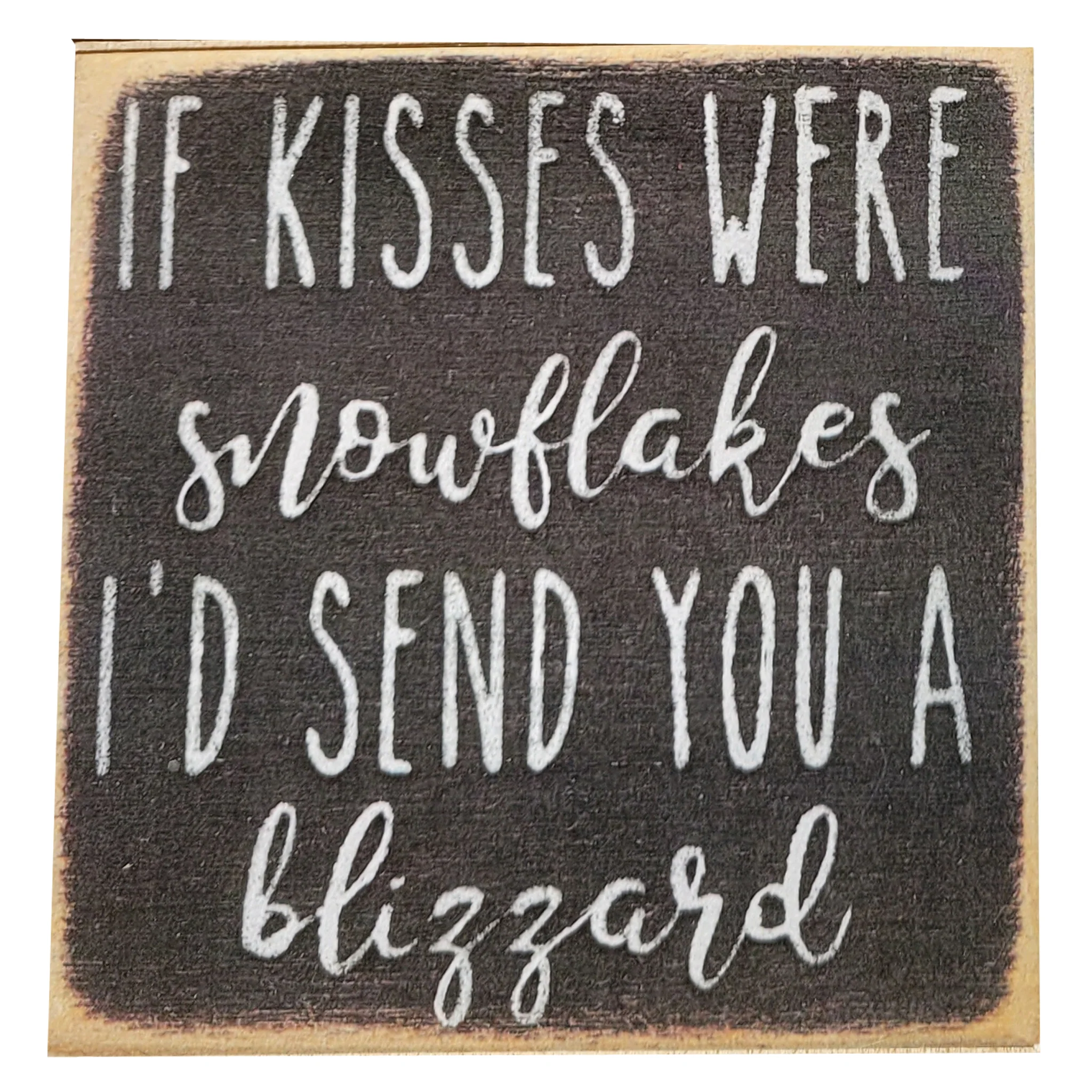 Print Block Sign 4"x4" Assorted Designs - Image 11