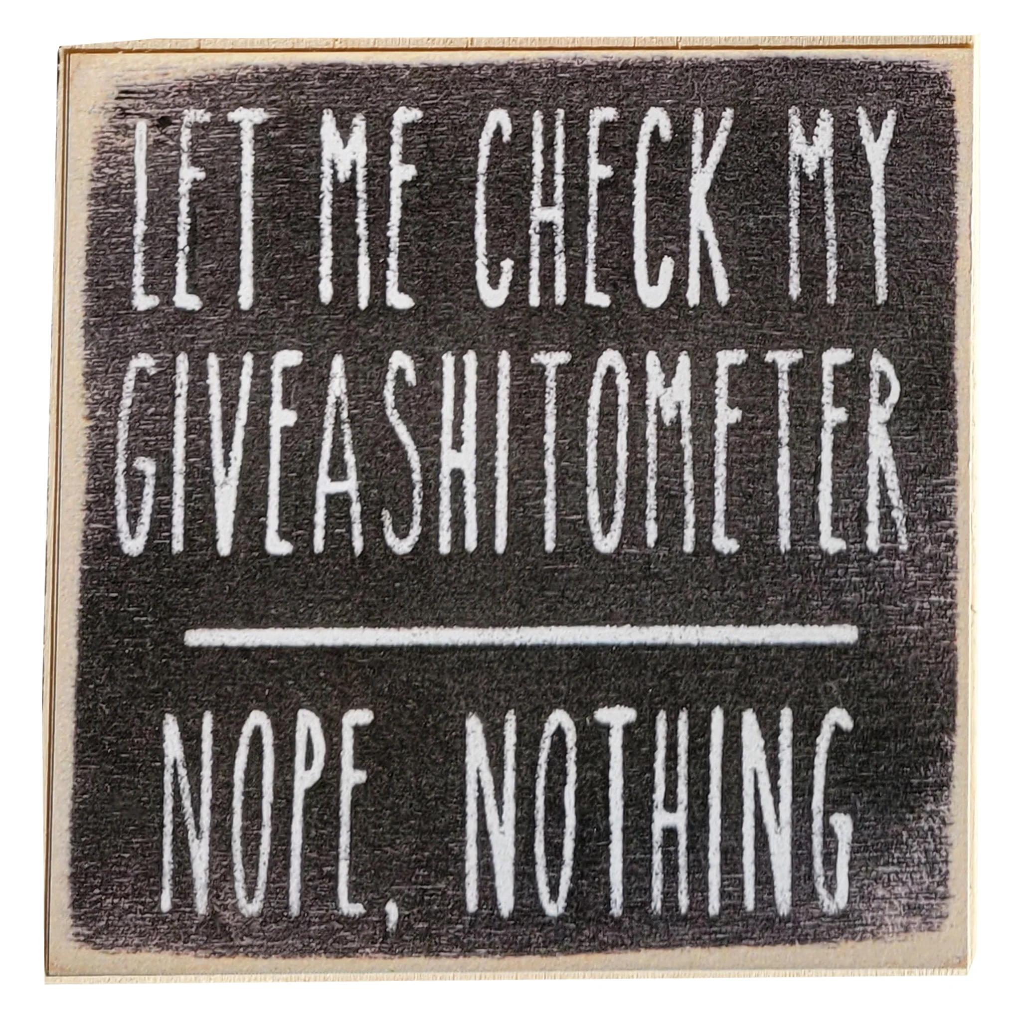 Print Block Sign 4"x4" Assorted Designs - Image 13