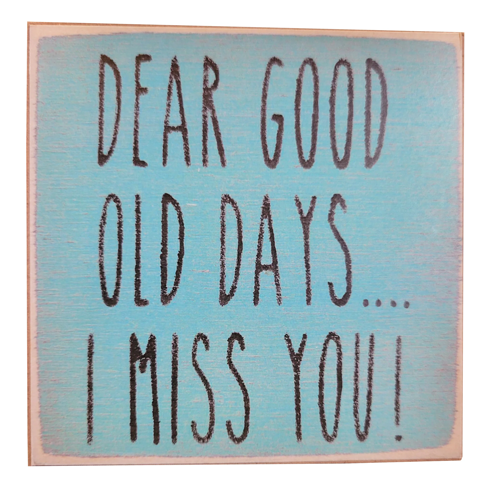 Print Block Sign 4"x4" Assorted Designs - Image 33