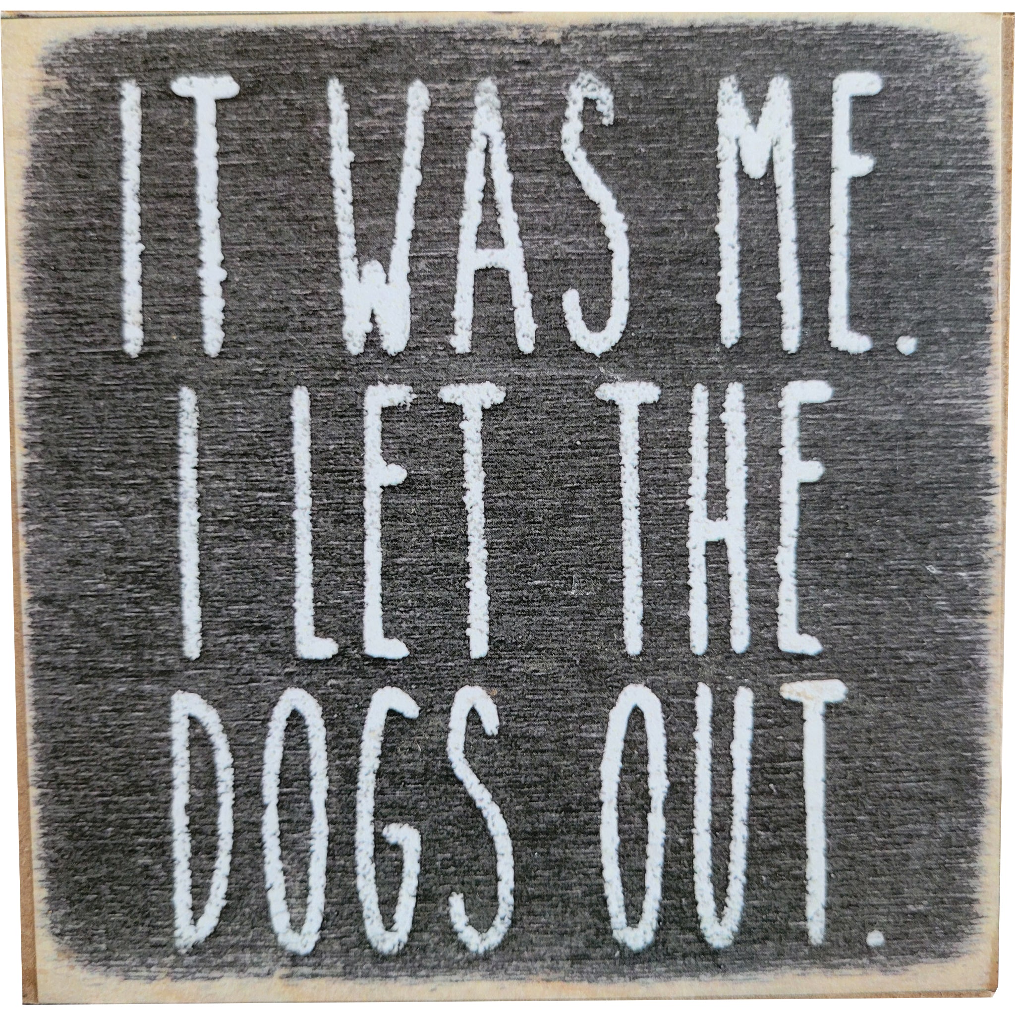 Print Block Sign 4"x4" Assorted Designs - Image 59