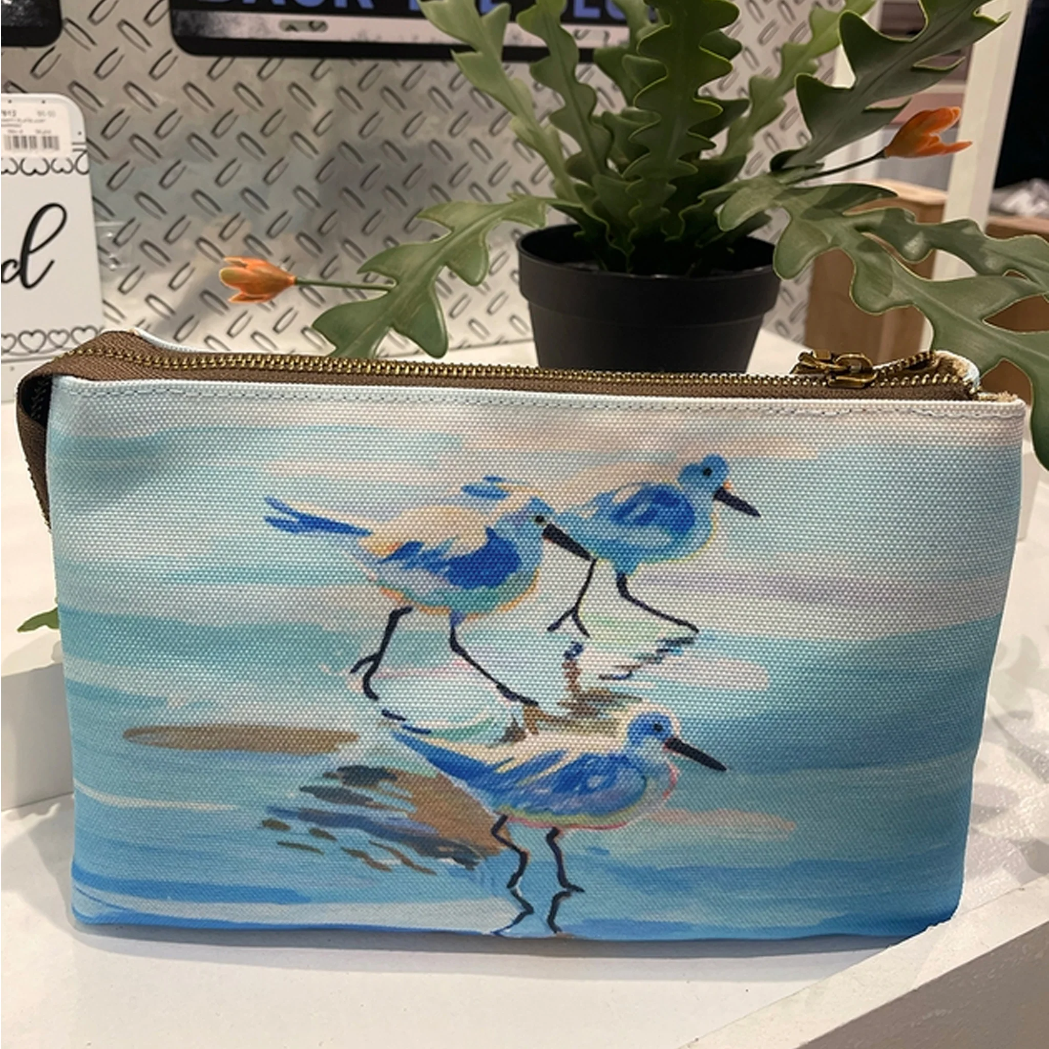 Sandpiper At The Shore Crossbody Bag - Image 3