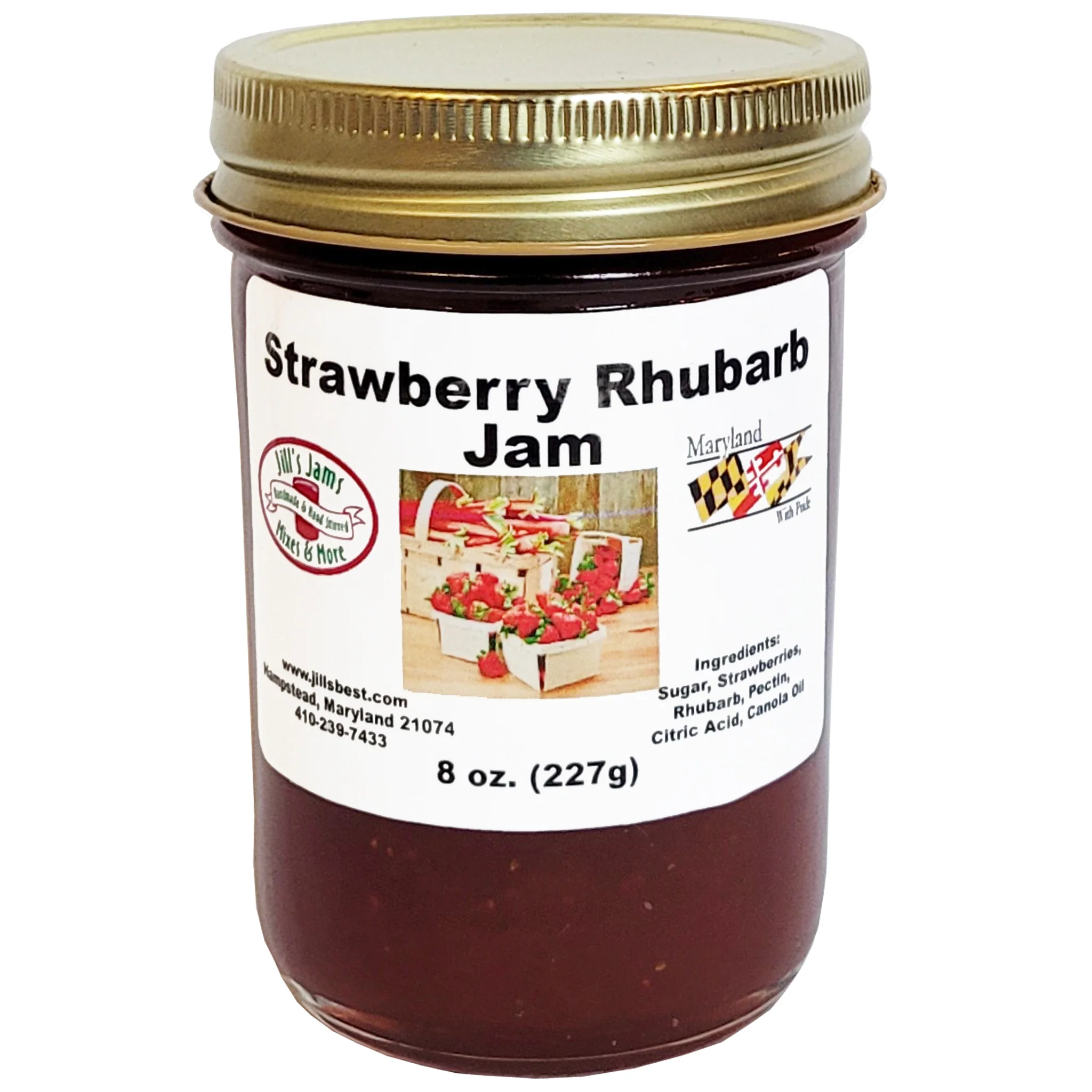 Jill's Strawberry Rhubarb Jam