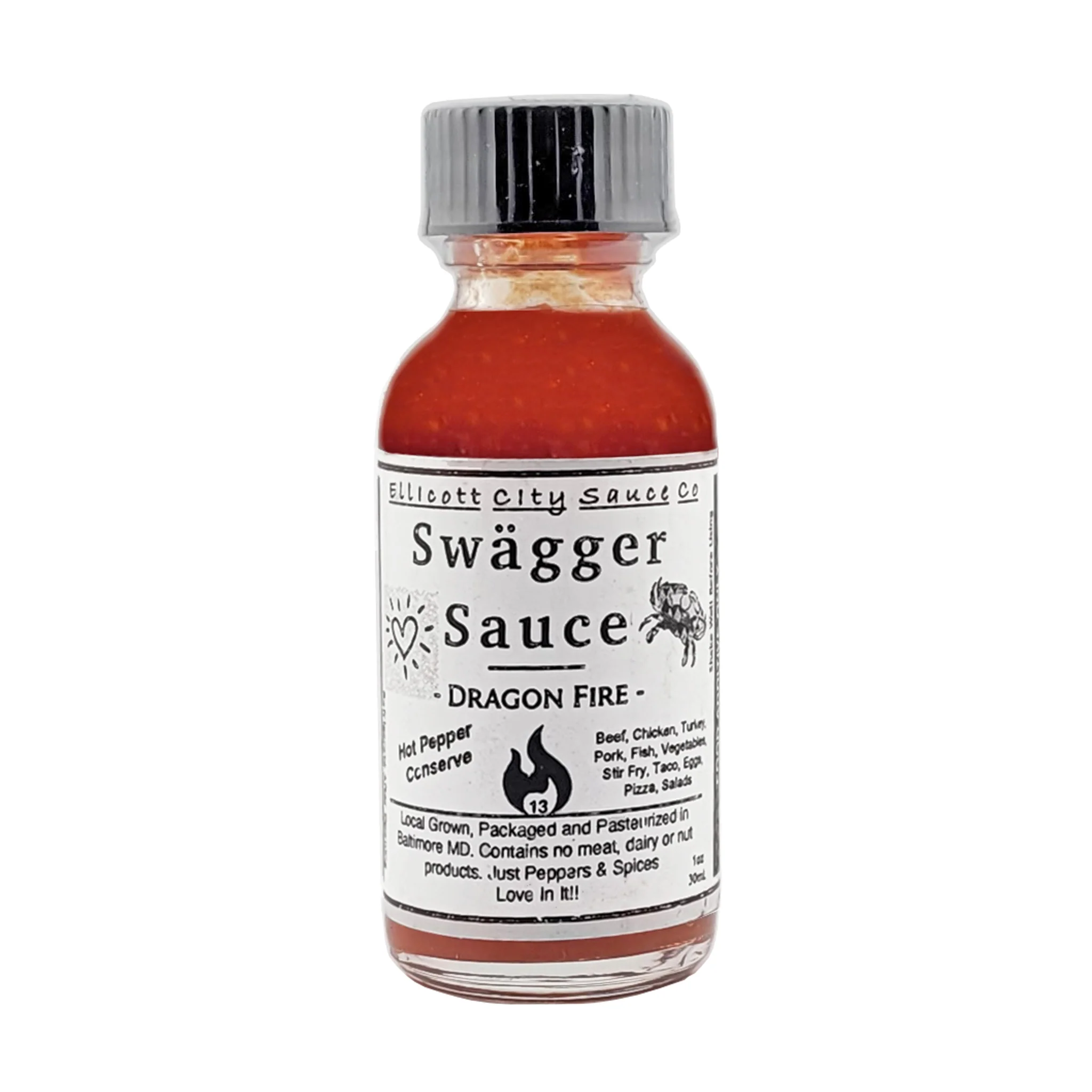 Swägger Sauce (hot pepper sauce conserve) - Ellicott City Sauce Co. - Image 2