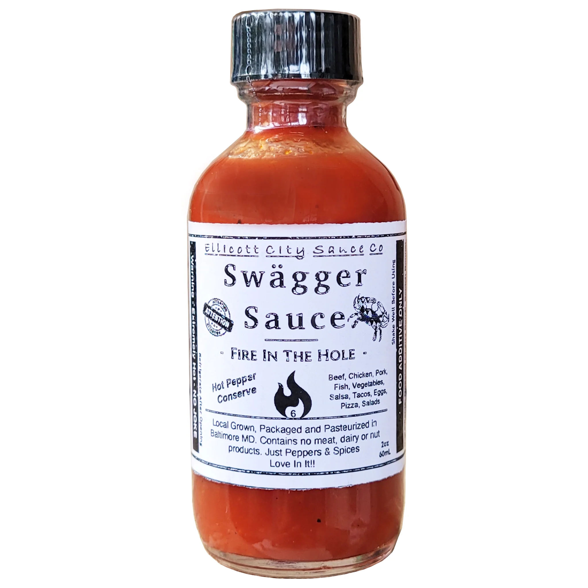 Swägger Sauce (hot pepper sauce conserve) - Ellicott City Sauce Co. - Image 4