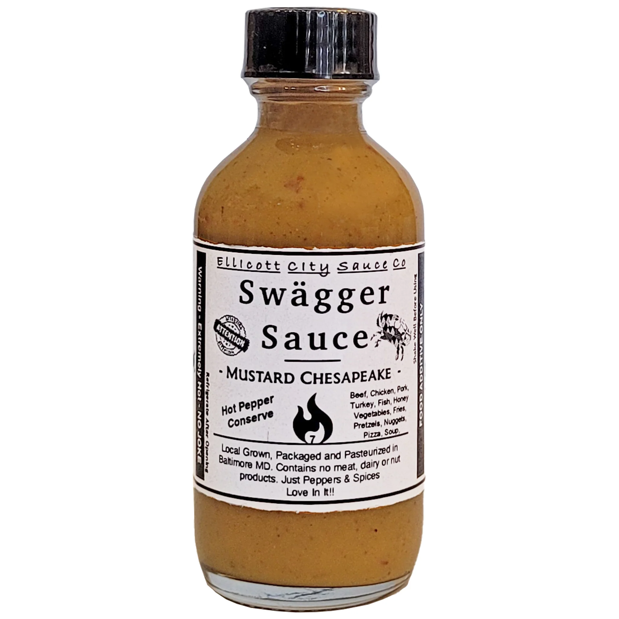 Swägger Sauce (hot pepper sauce conserve) - Ellicott City Sauce Co. - Image 7