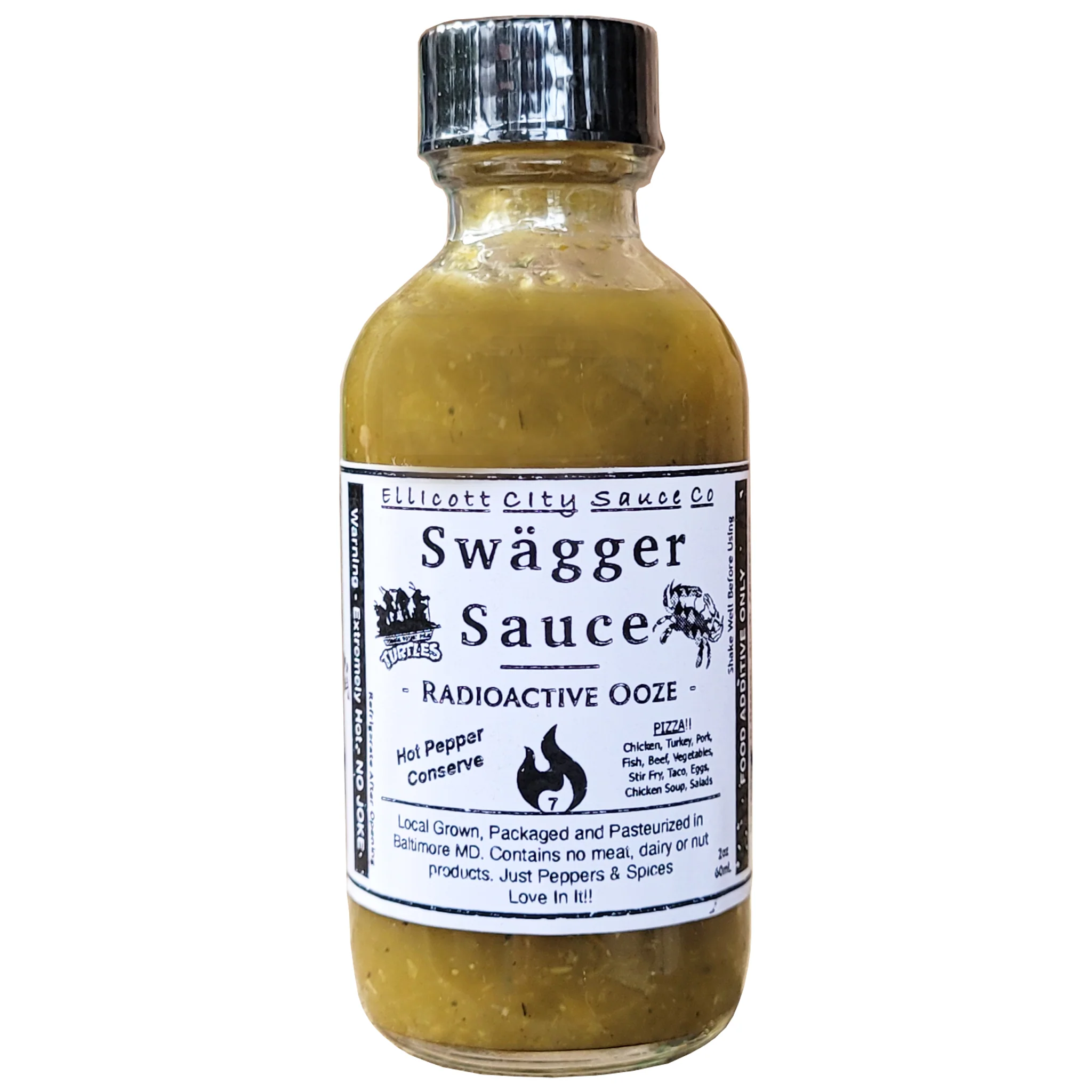 Swägger Sauce (hot pepper sauce conserve) - Ellicott City Sauce Co. - Image 8