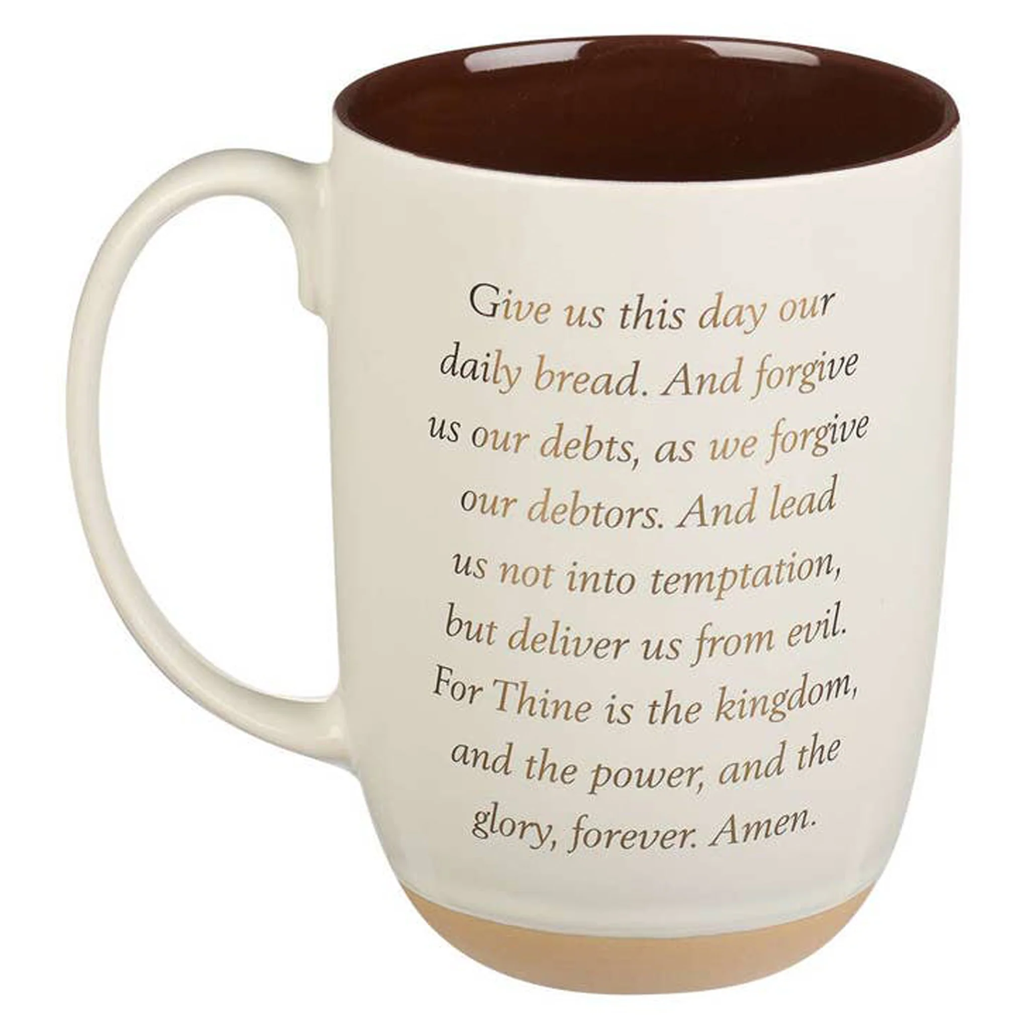 The Lord's Prayer Matthew 6:9-13 Coffee Mug - Image 2