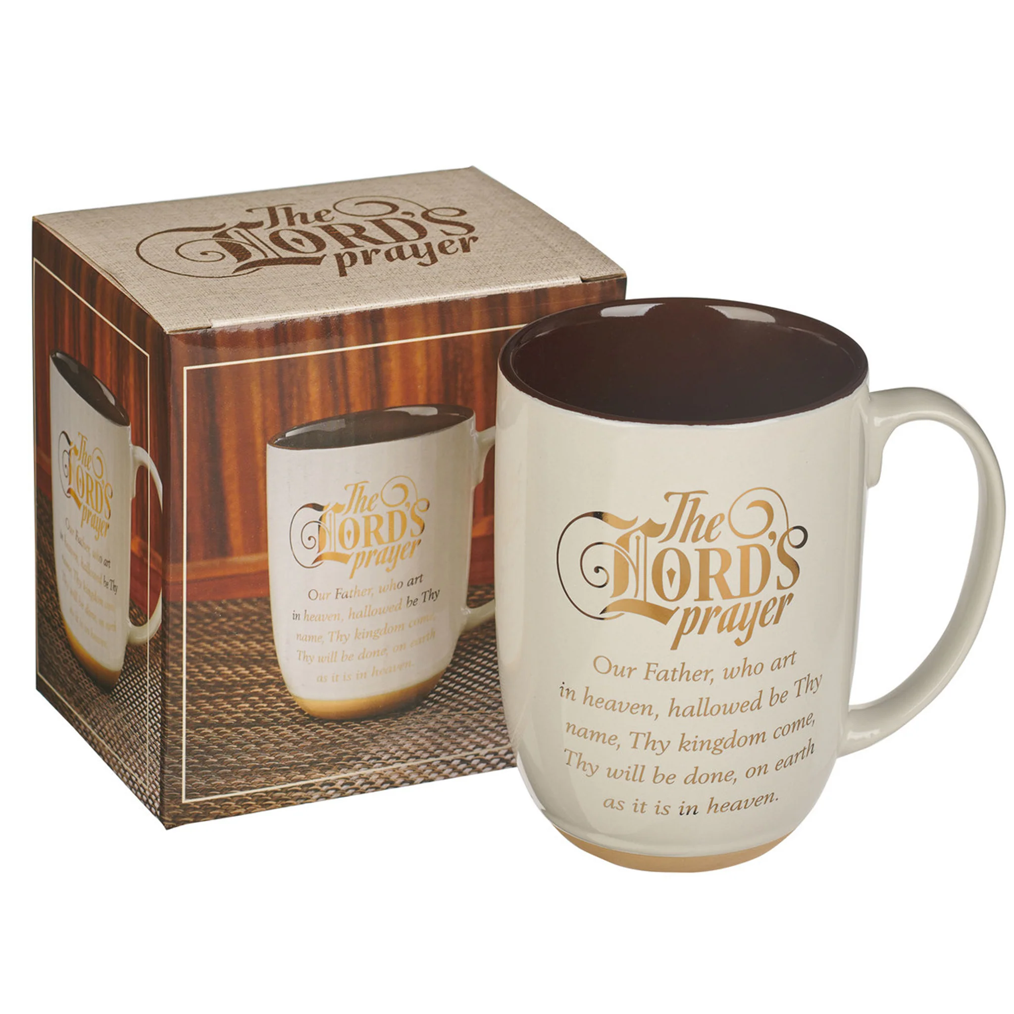 The Lord's Prayer Matthew 6:9-13 Coffee Mug - Image 3